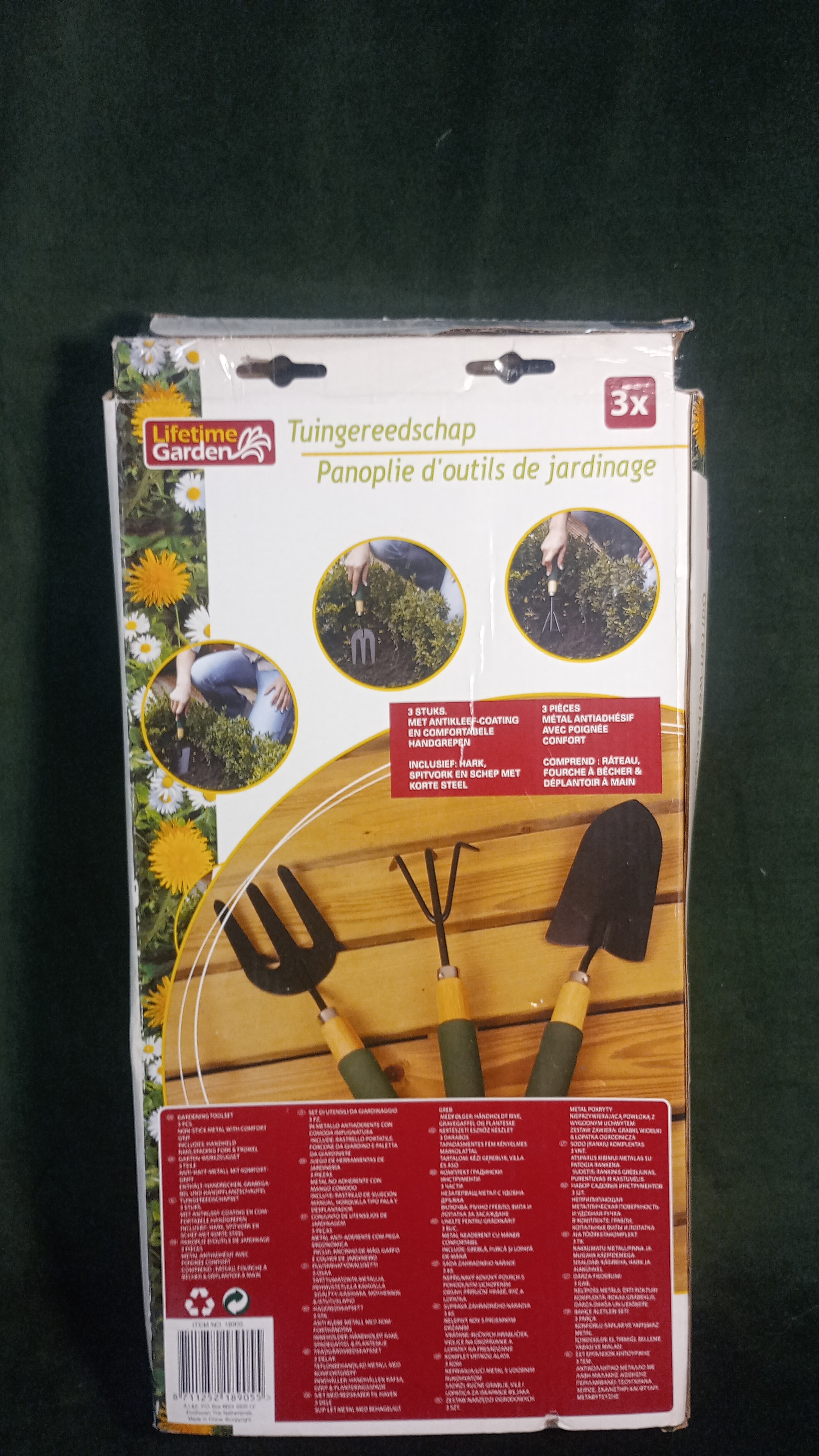 SET ATTREZZI GIARDINAGGIO