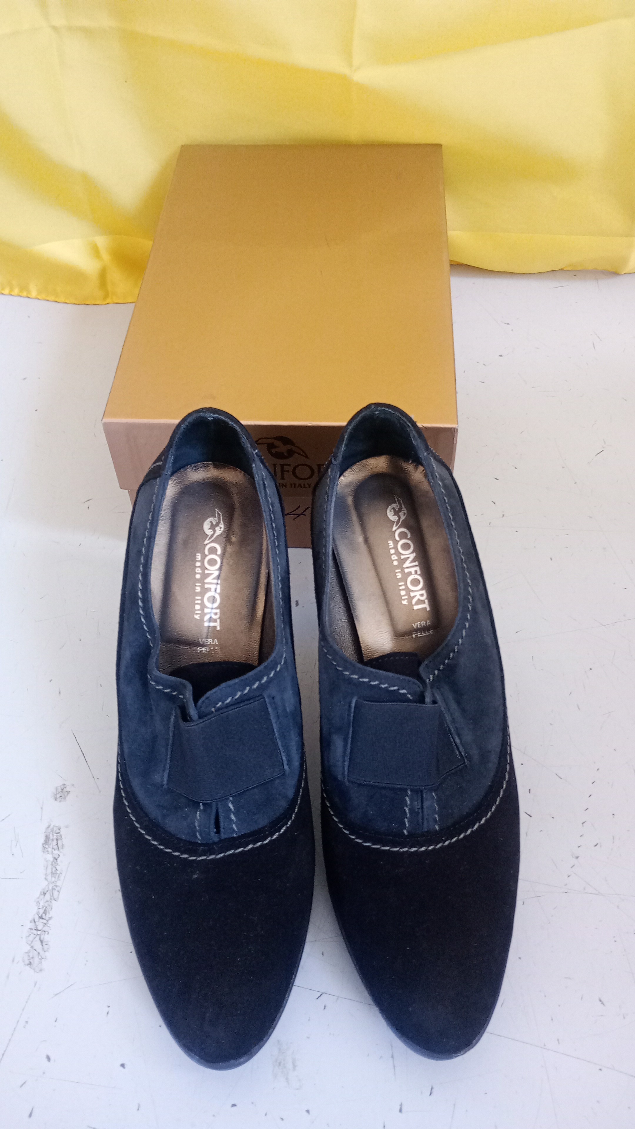 scarpe CONFORT nere antracite n.40