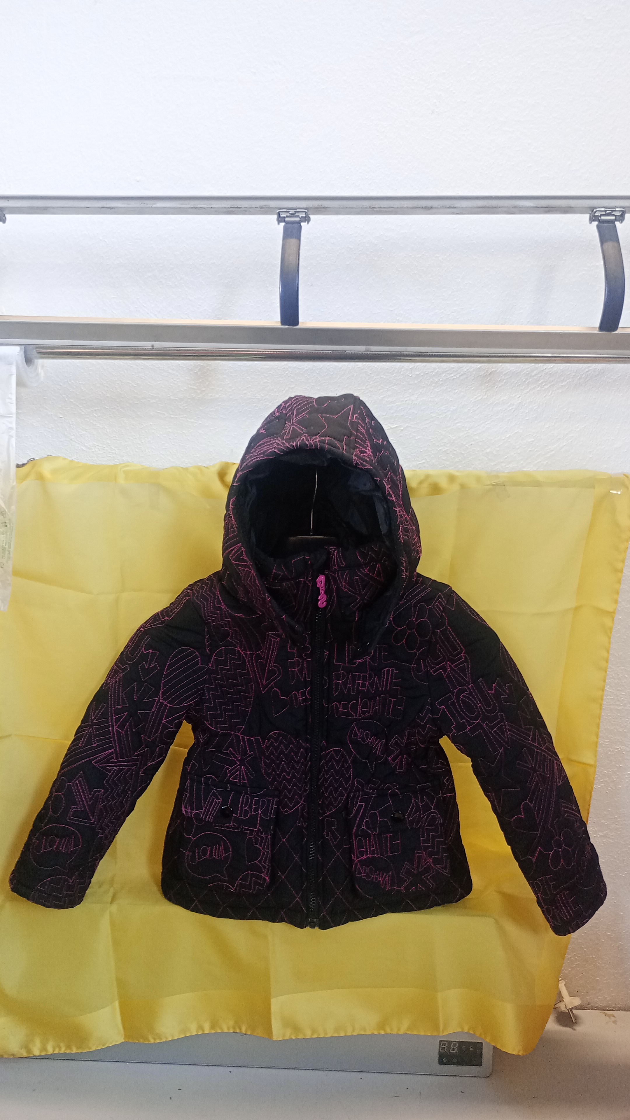  Giacca Desigual nere fucsia 5-6