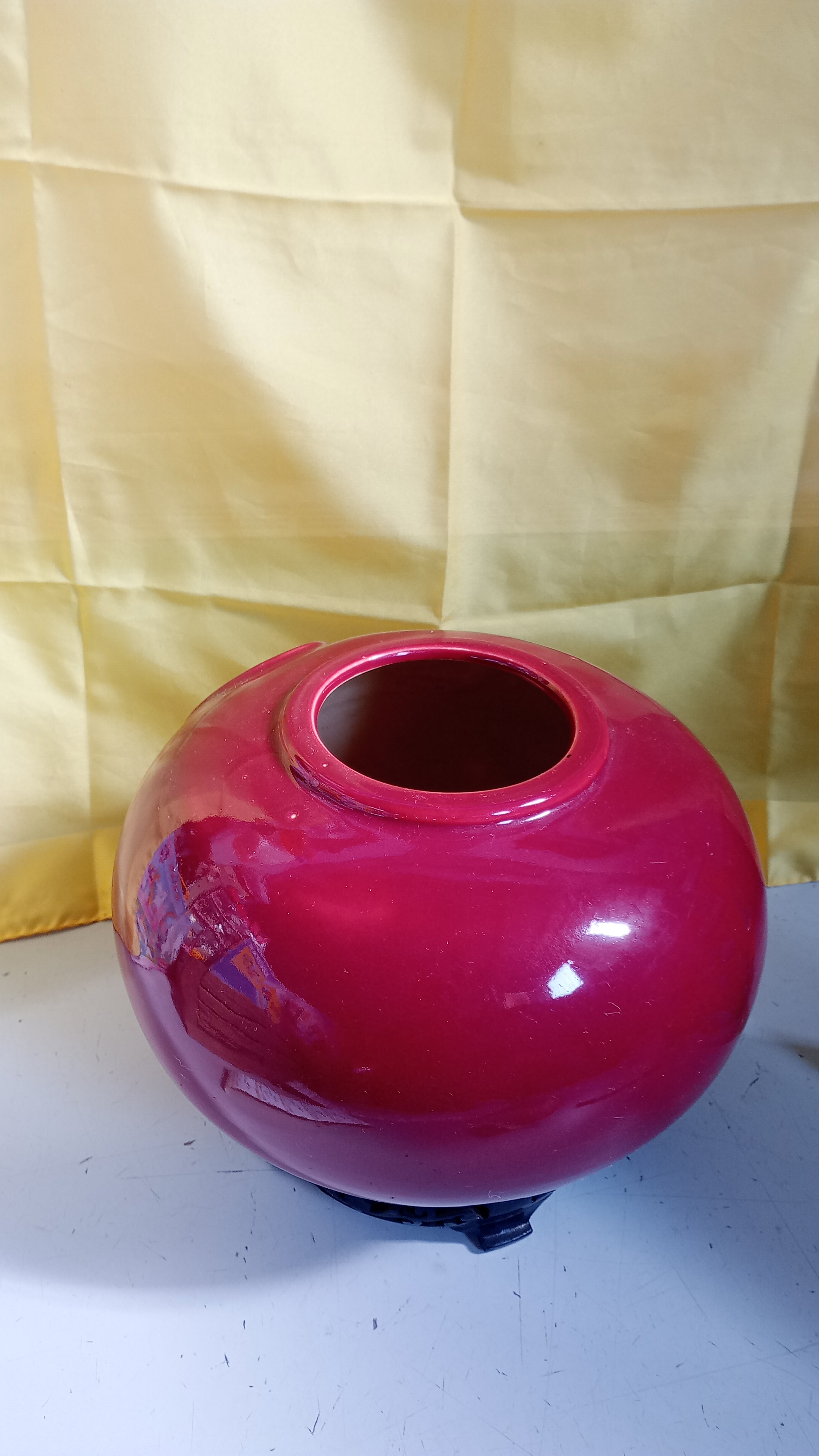 VASO ORIENTALE ROSSO