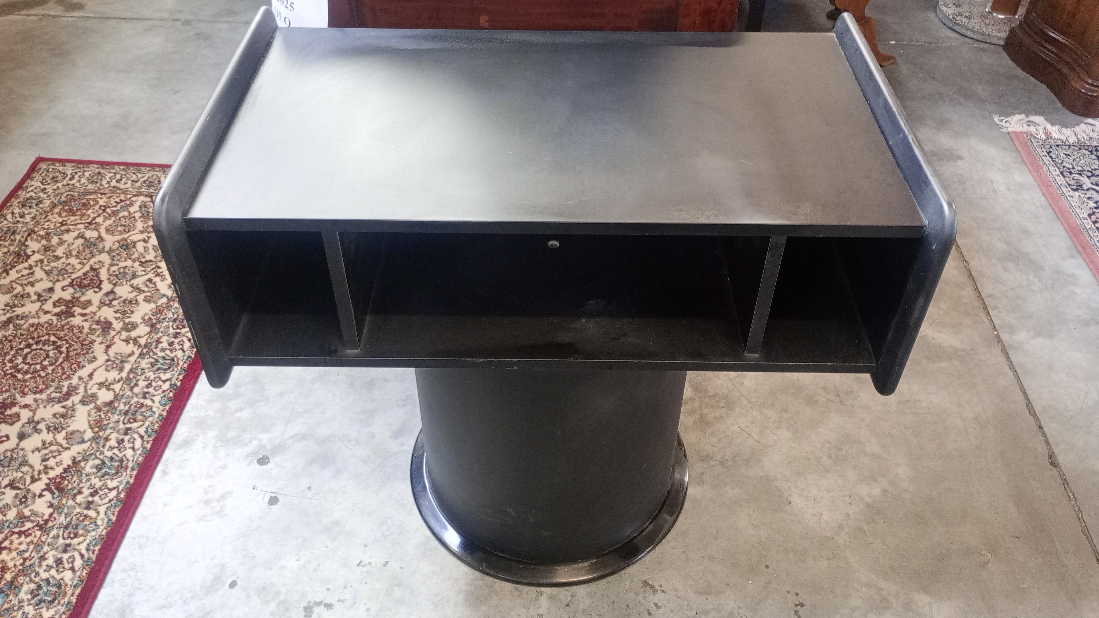 CREDENZA NERA PORTA TV/HI-FI
