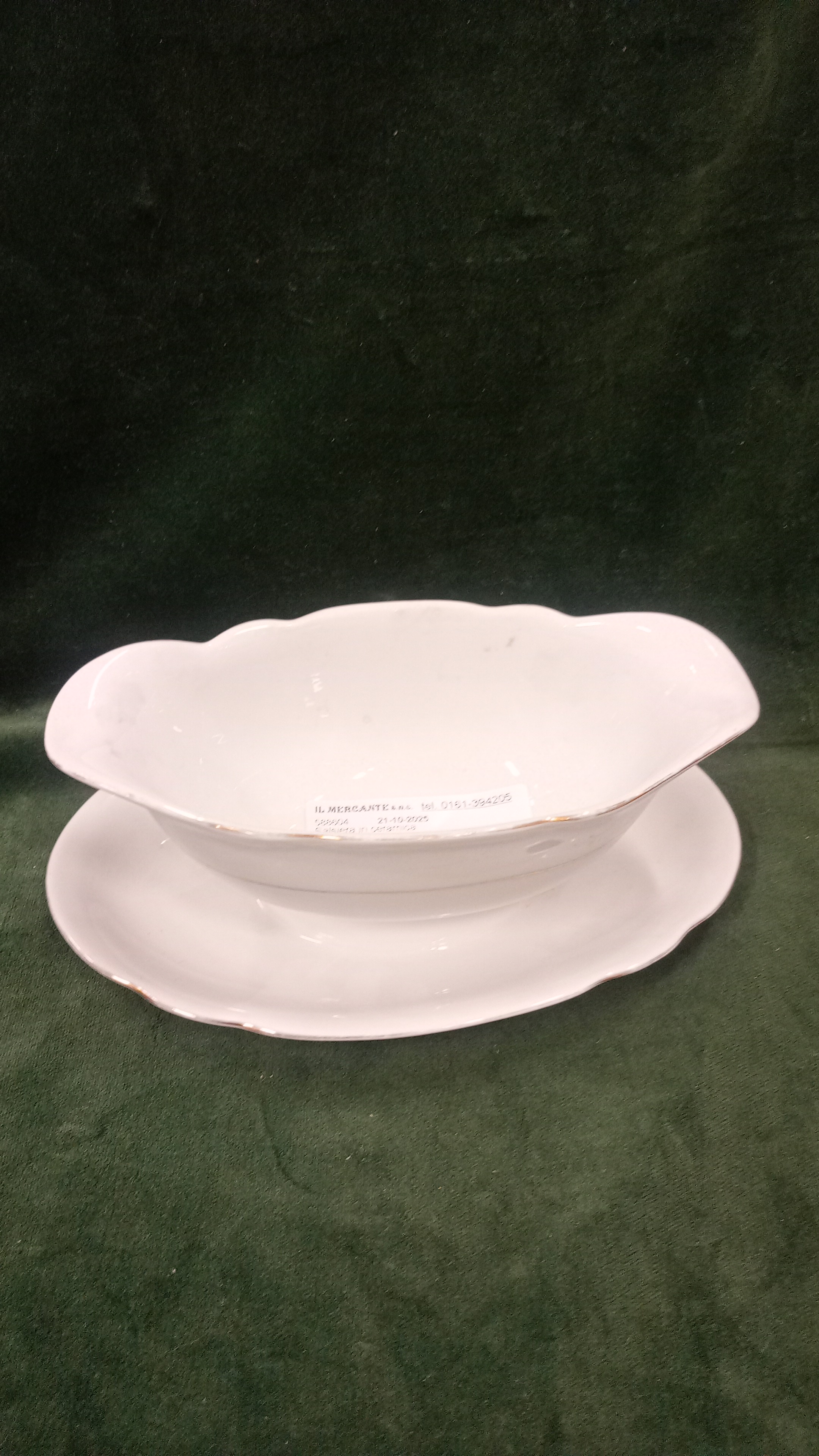  Salsiera in ceramica