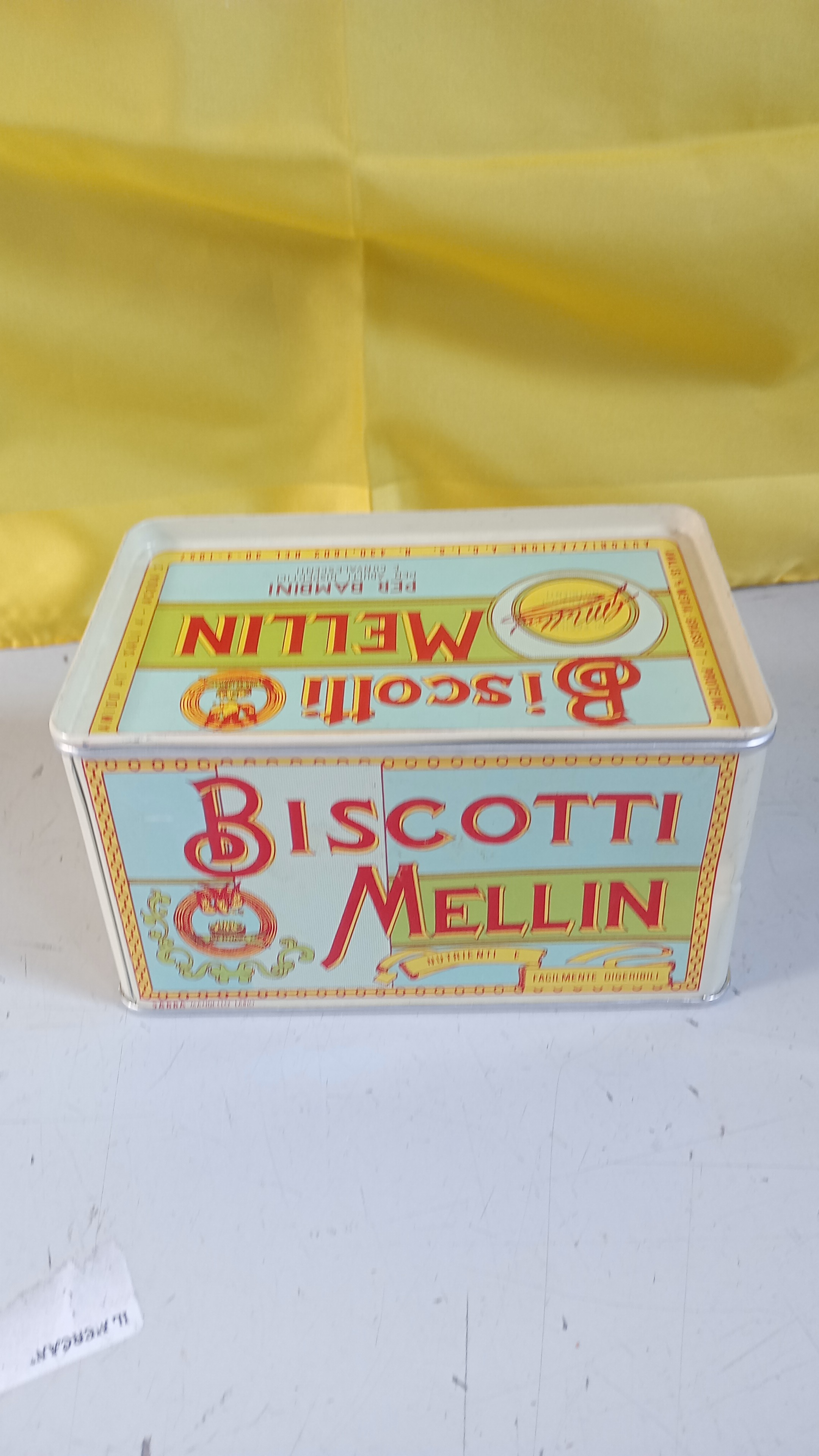 SCATOLA IN LATTA MELIN 