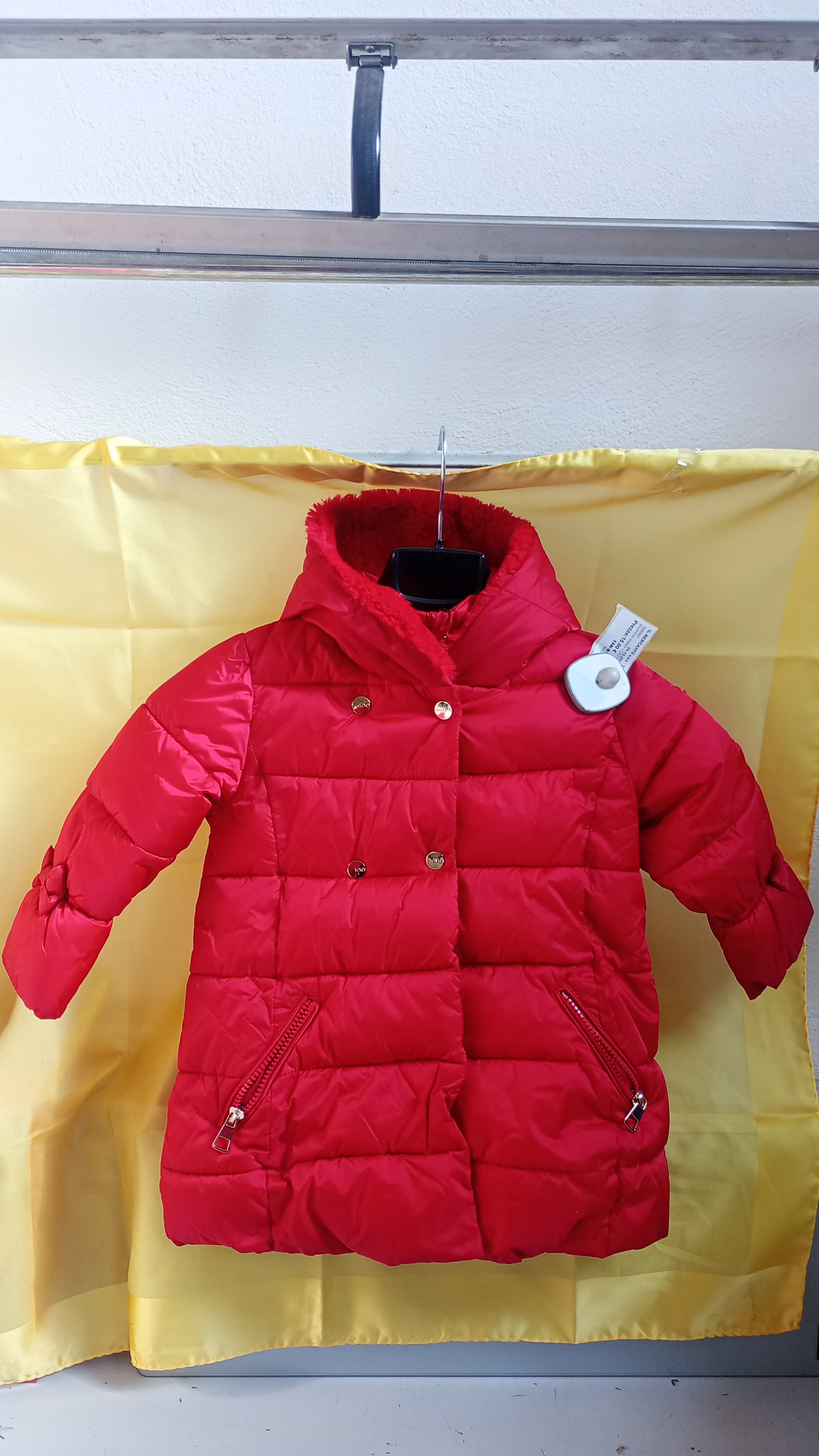 piumino rosso I DO tg.24 m