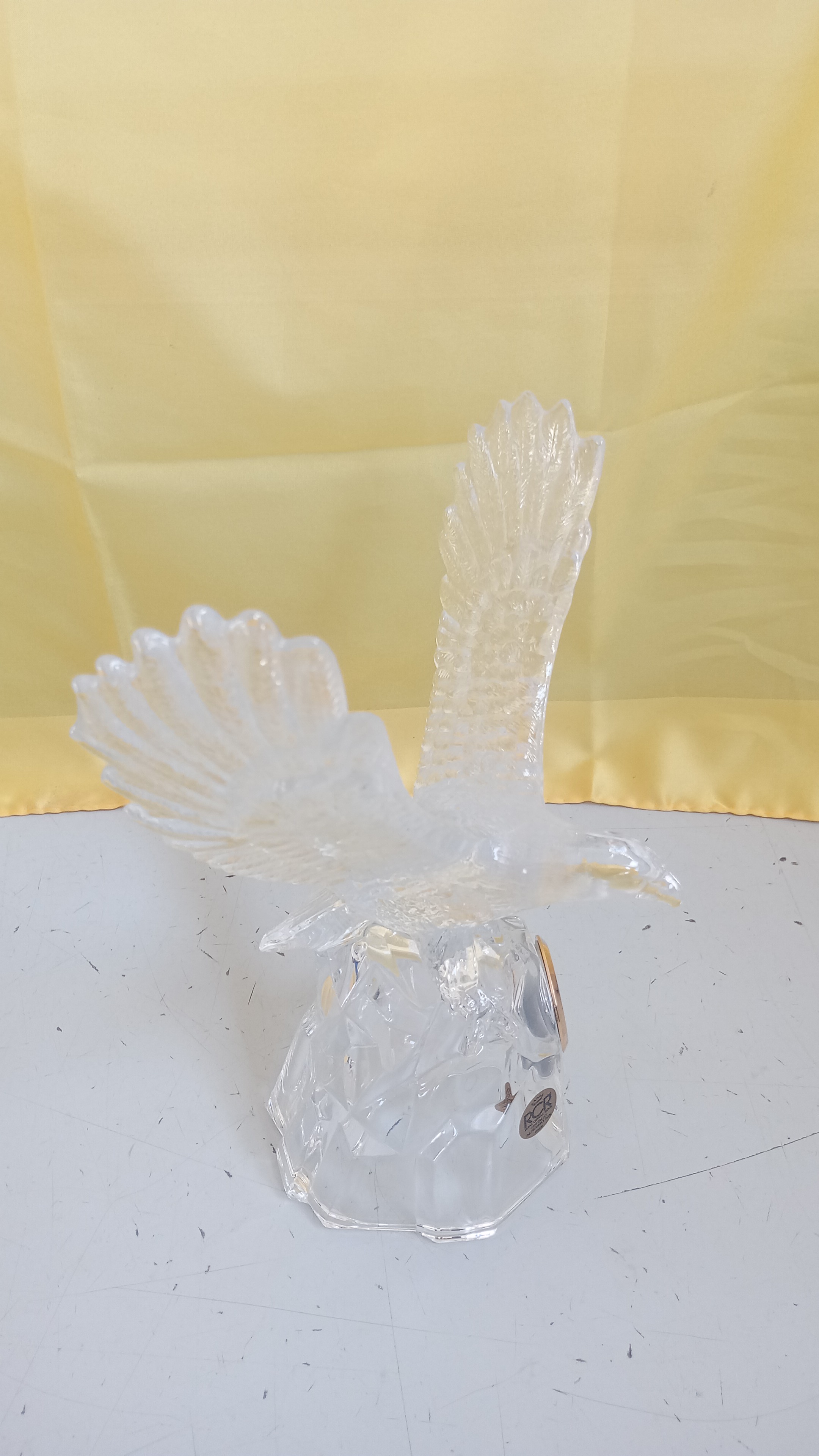 AQUILA CRISTALLO CON OROLOGIO