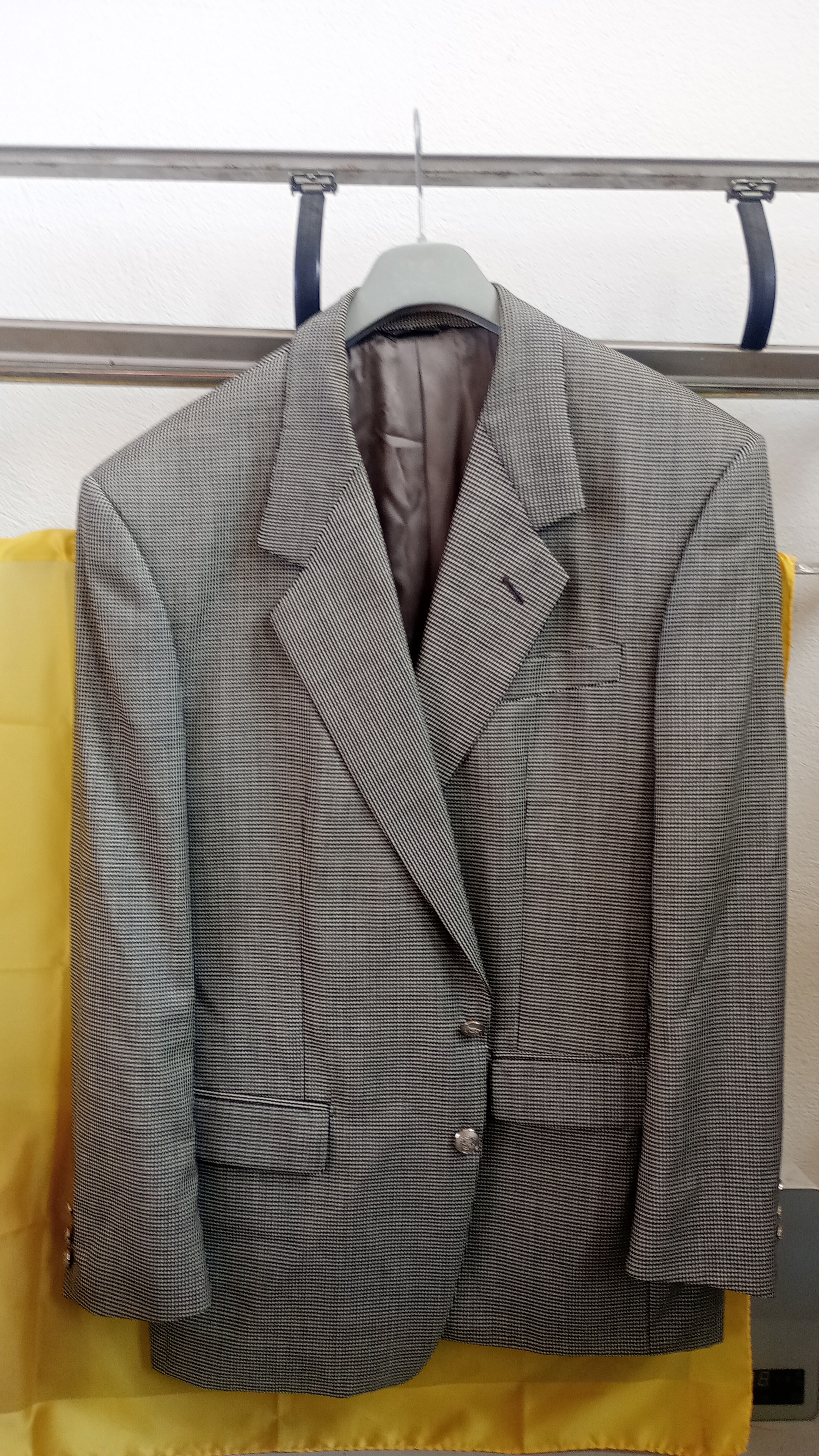 giacca a quadri CESARE LONGO