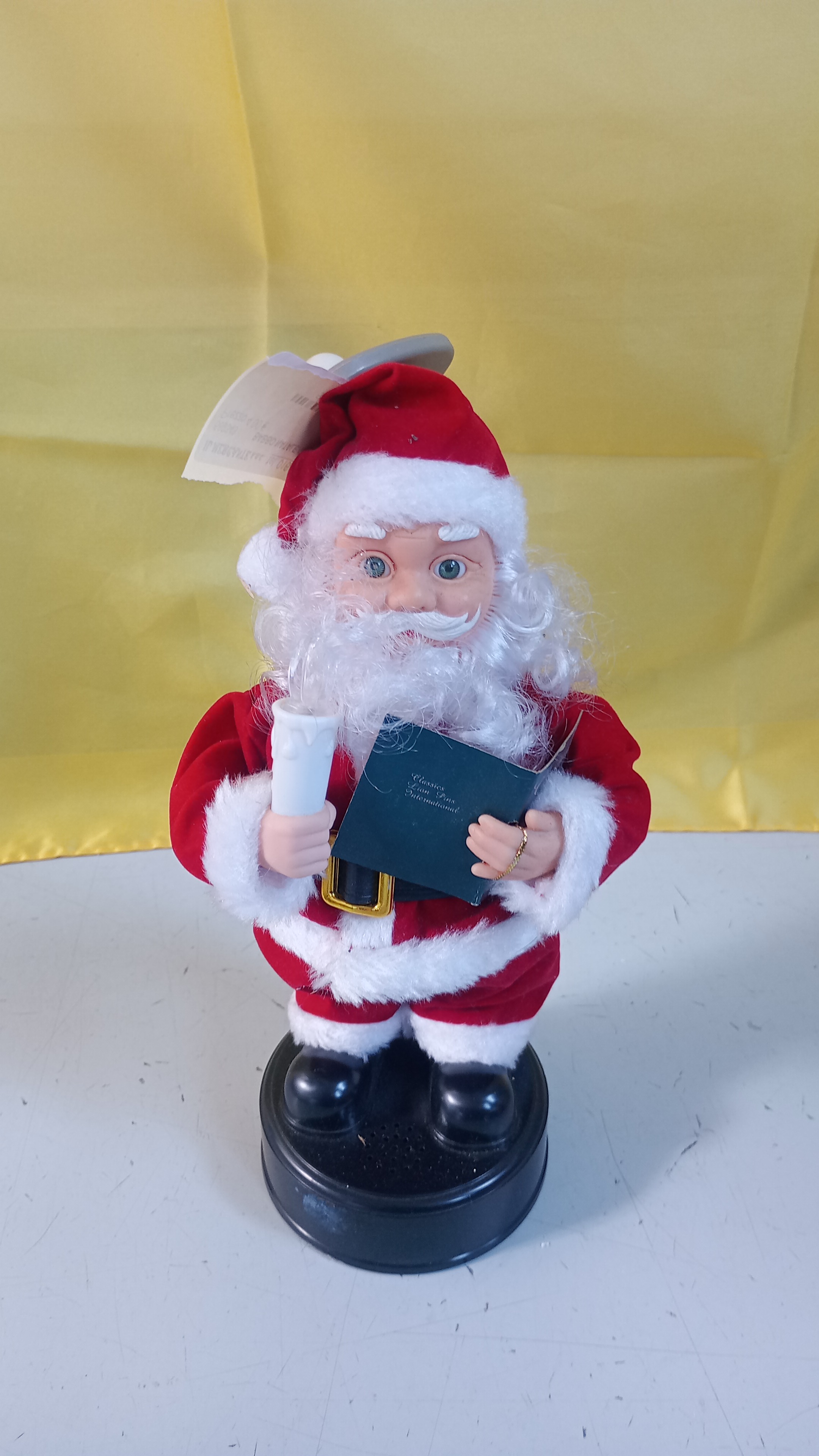 BABBO NATALE CON CANDELA