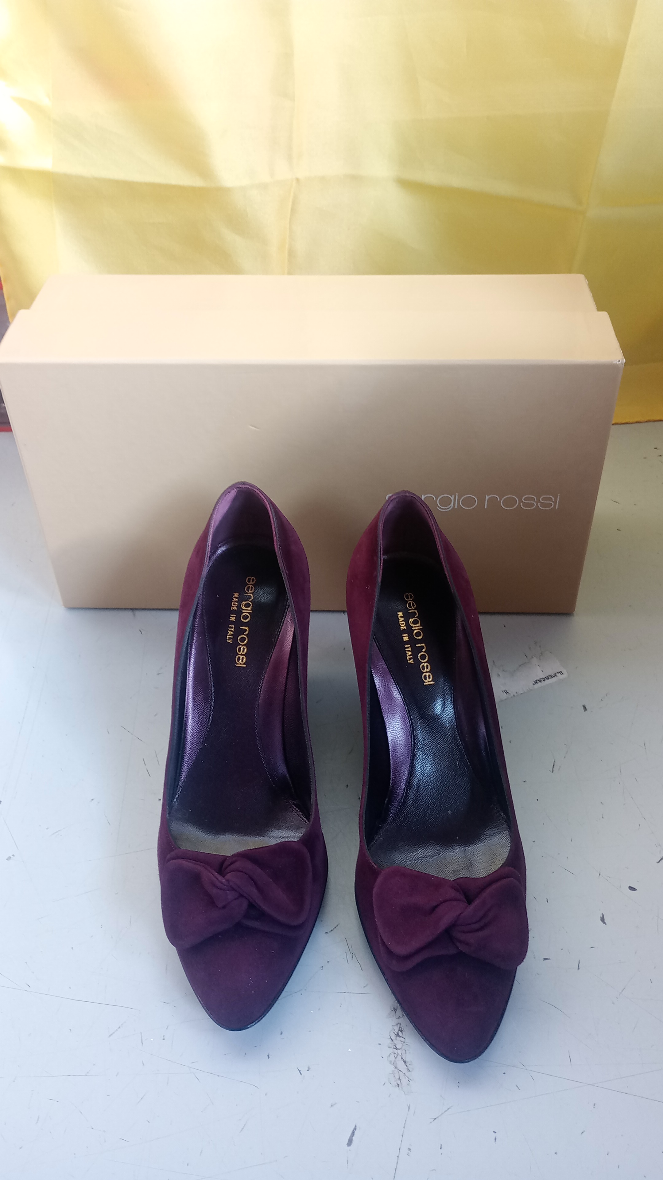 sc. bordo&lsquo; SERGIO ROSSI n.35.5