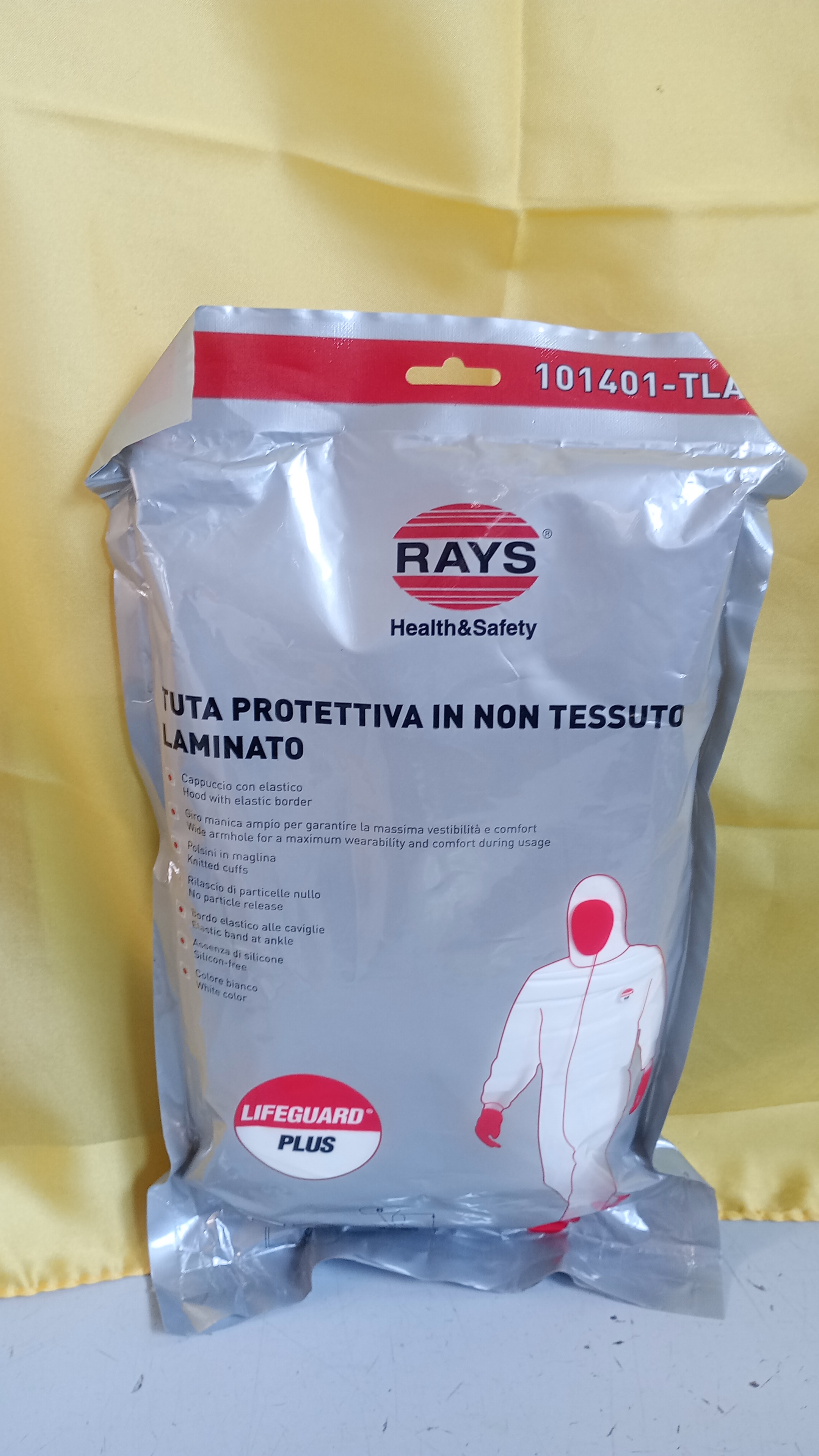 TUATA PROTTETTIVA IN NON TESSUTO LAMINATO