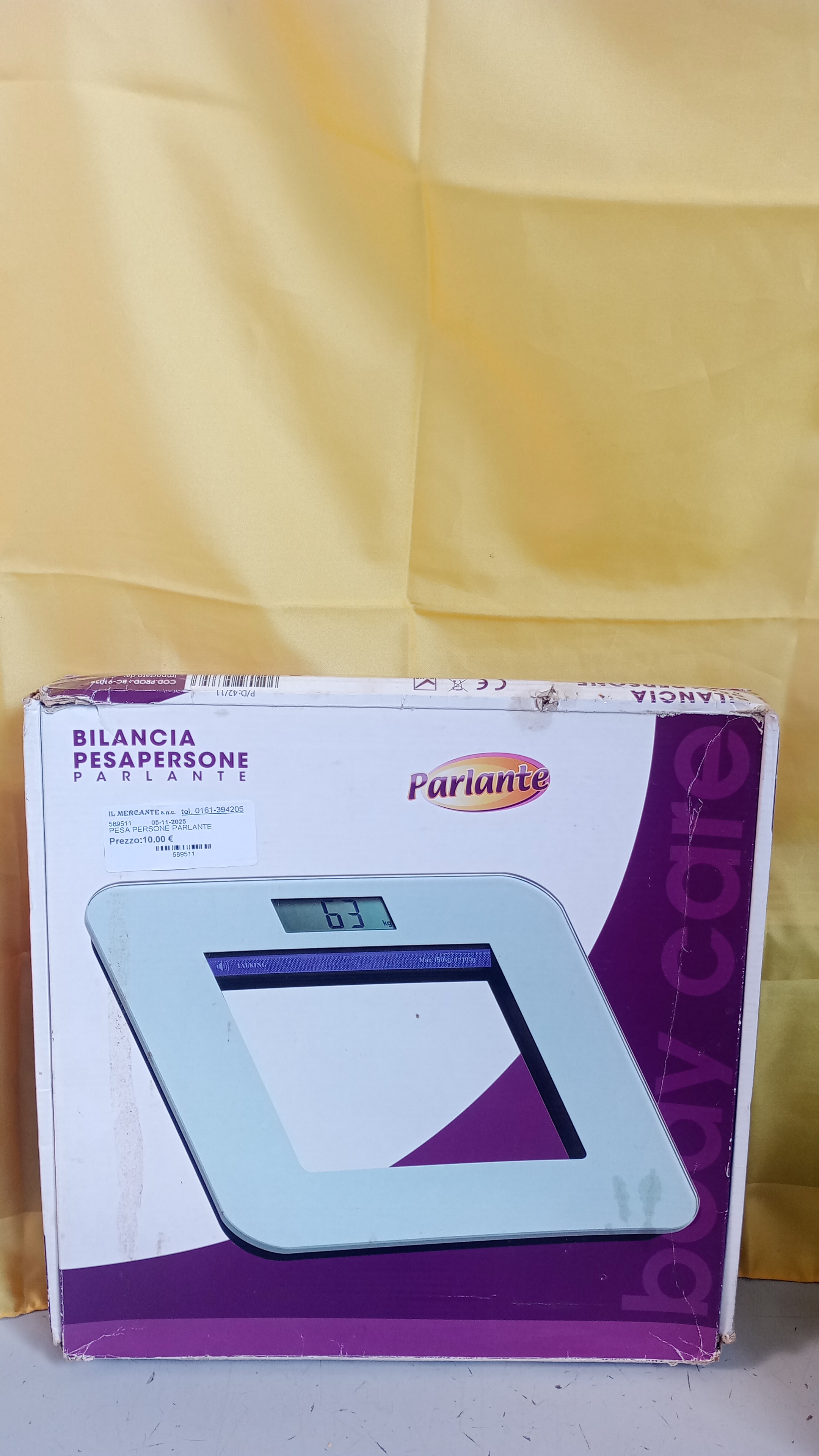 PESA PERSONE PARLANTE