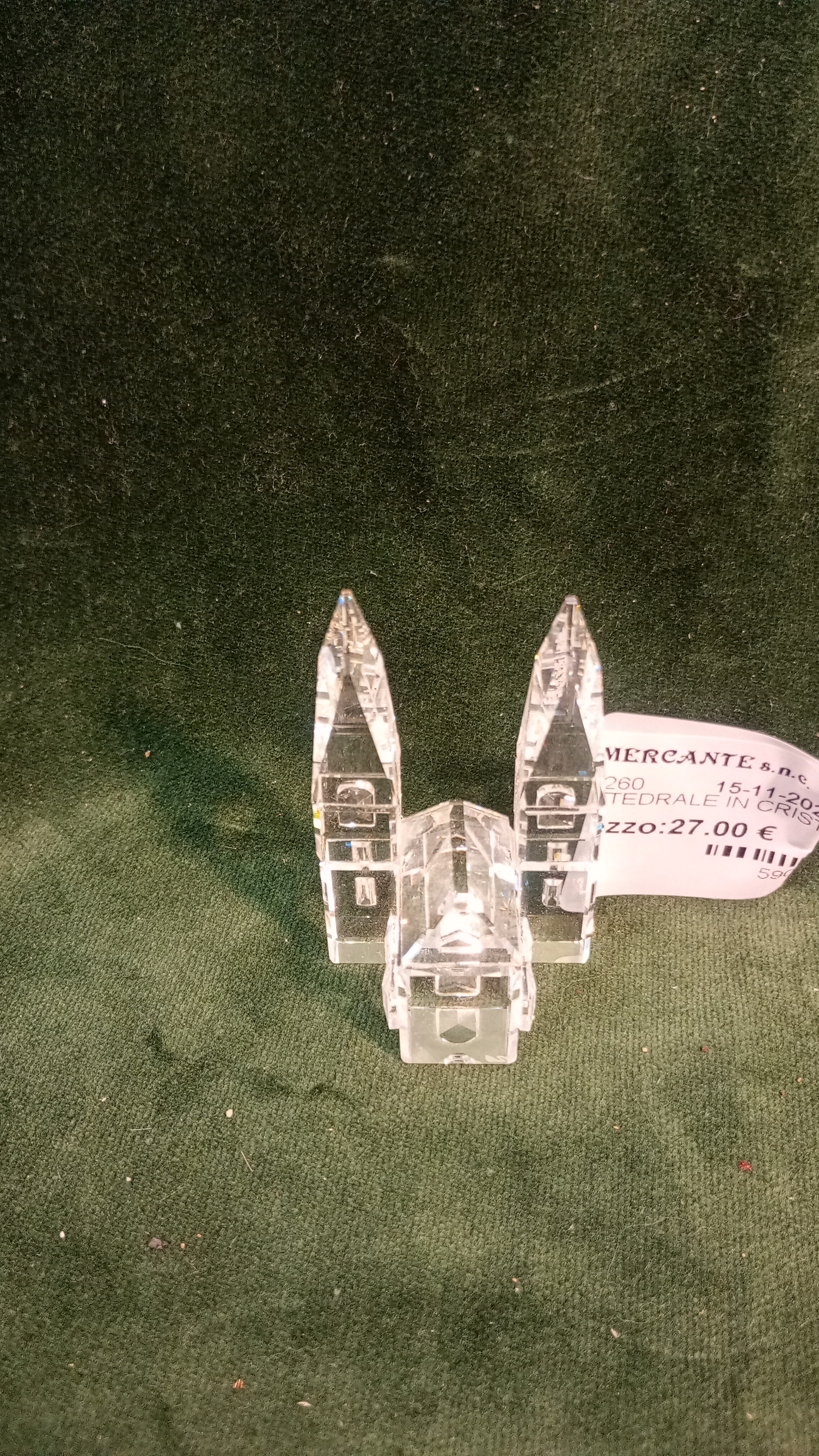 CATTEDRALE IN CRISTALLO SWAROVSKY