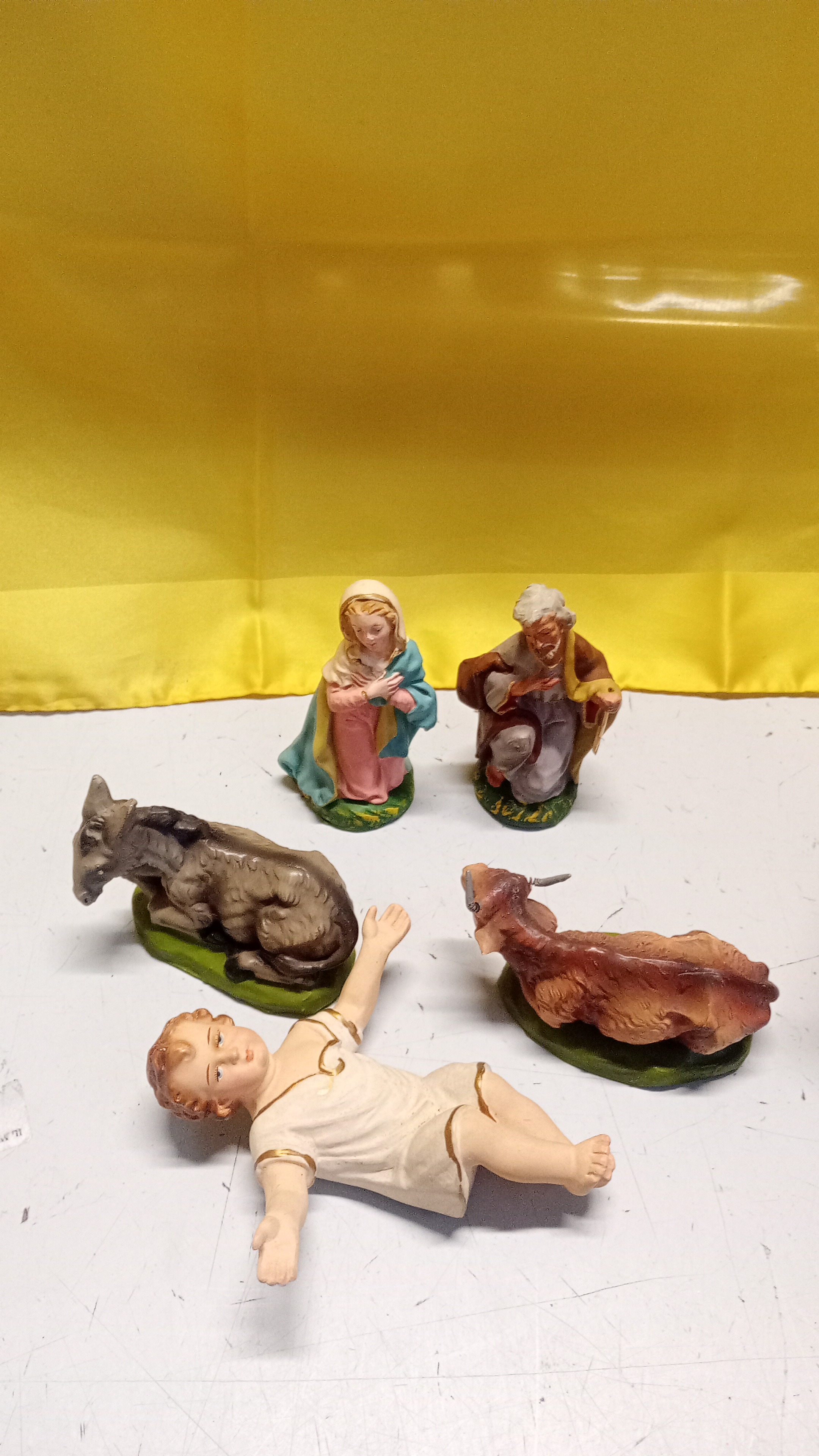  Fammi. Religione in gesso 5 pz.