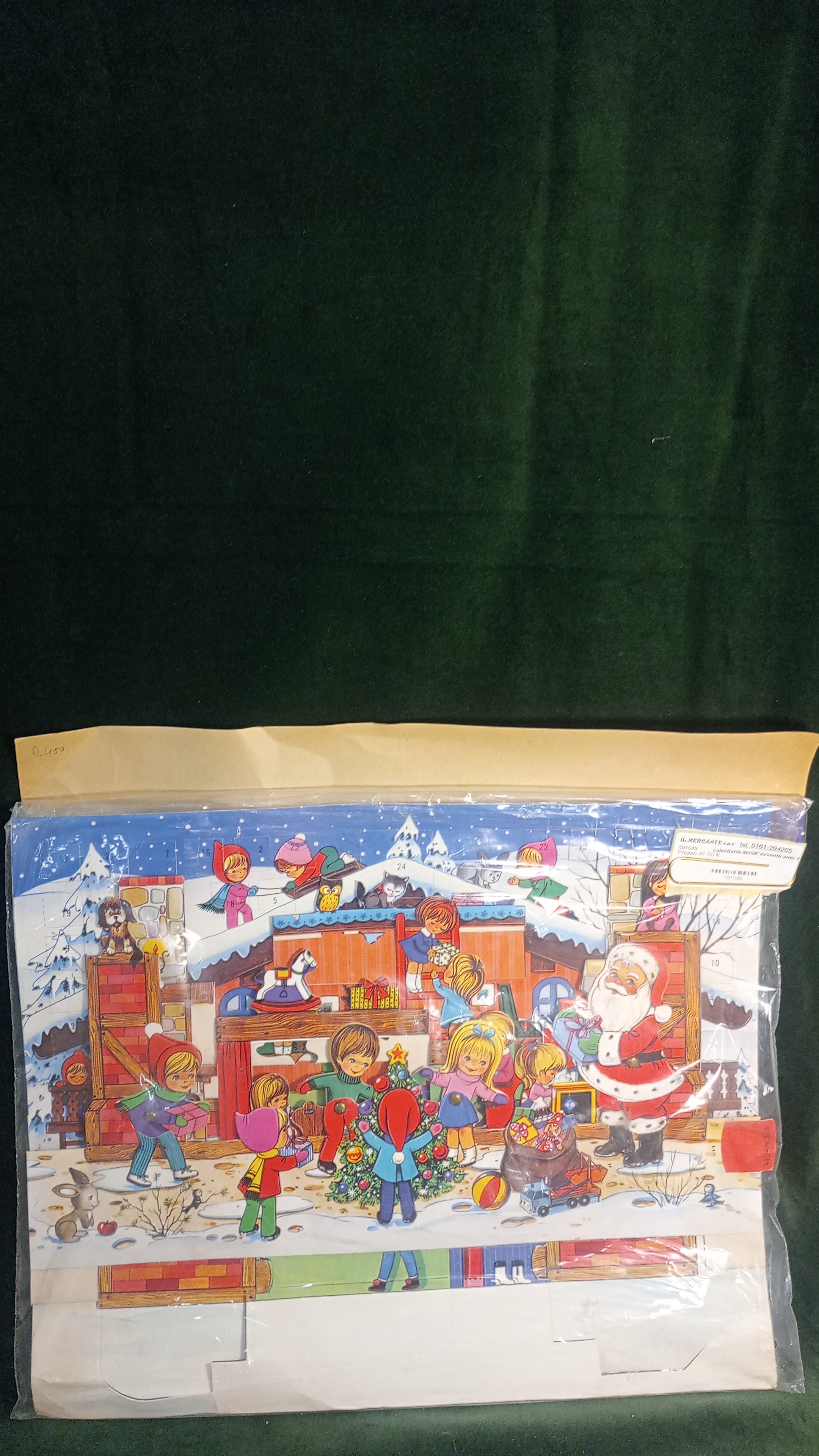 calendario dell‘avvento anni 70/80