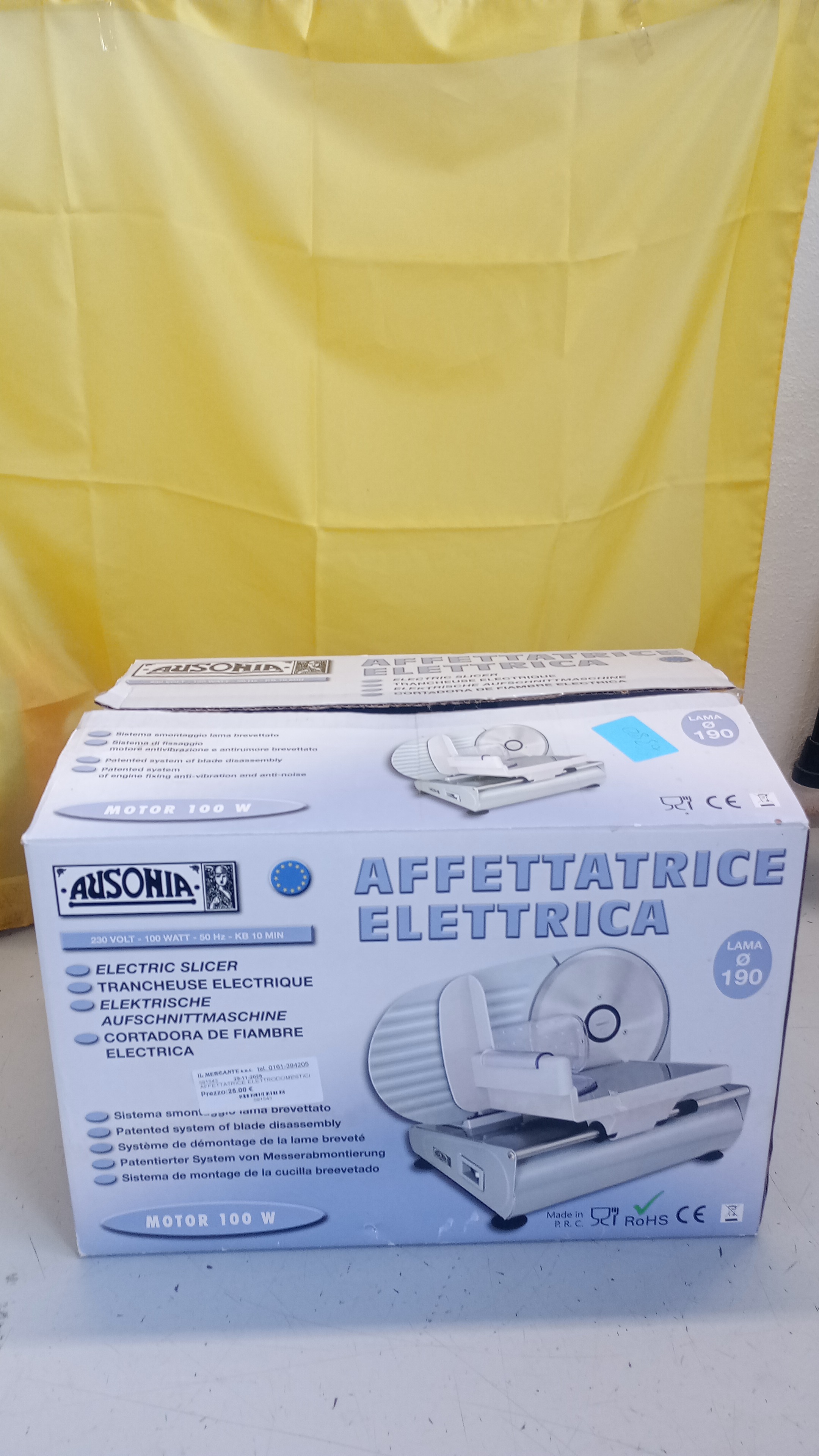 AFFETTATRICE ELETTRODOMESTICI