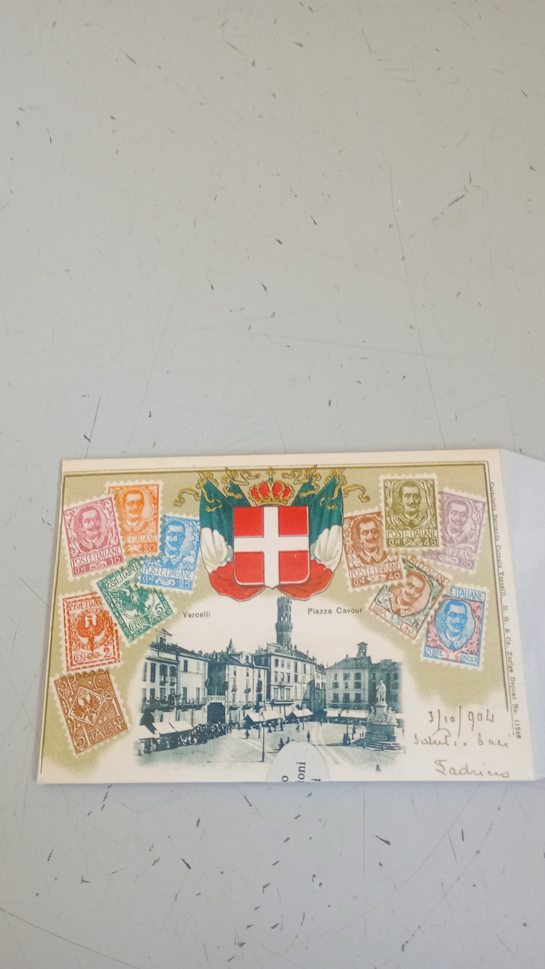 set cartoline VERCELLI