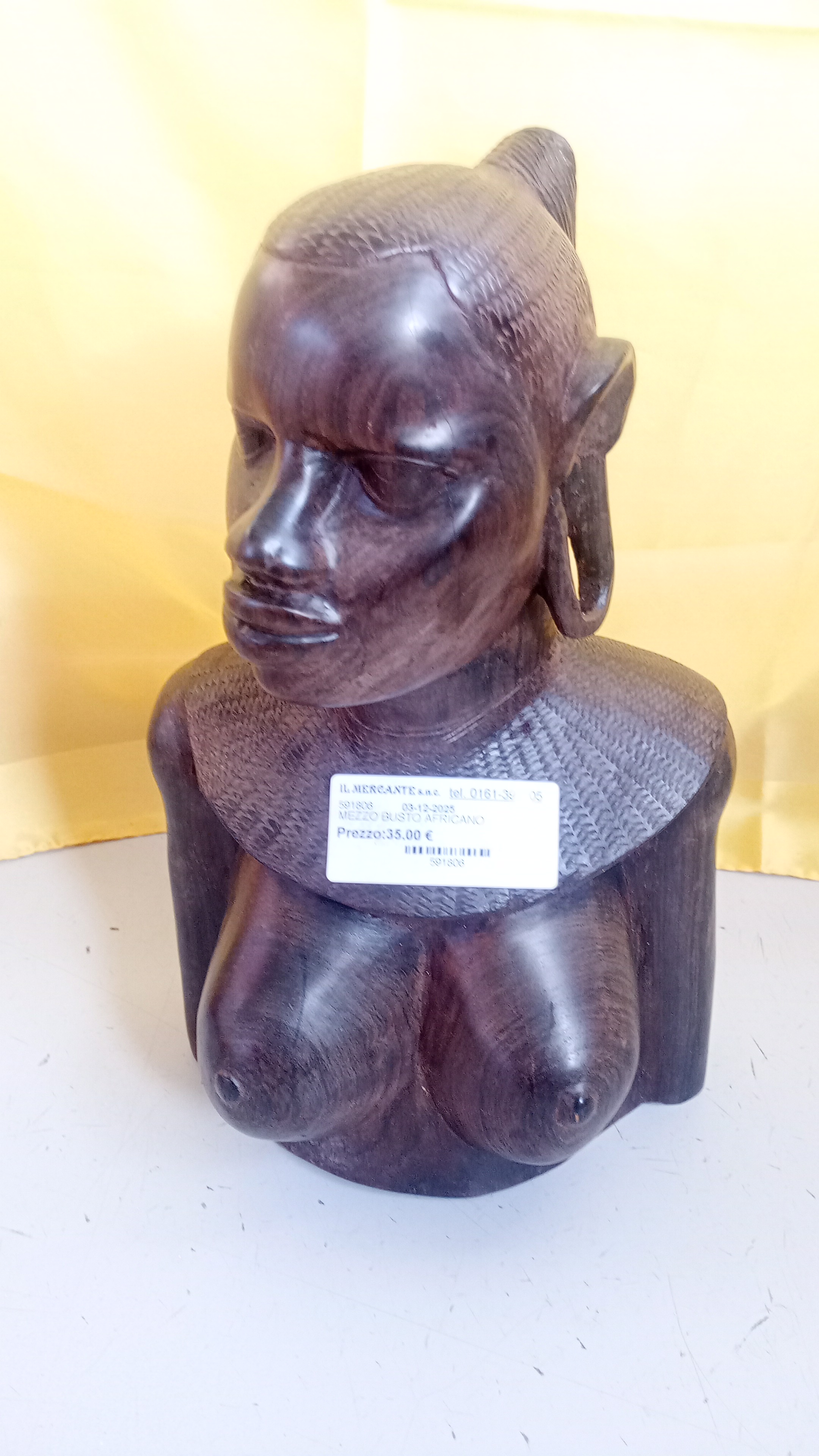 MEZZO BUSTO AFRICANO 