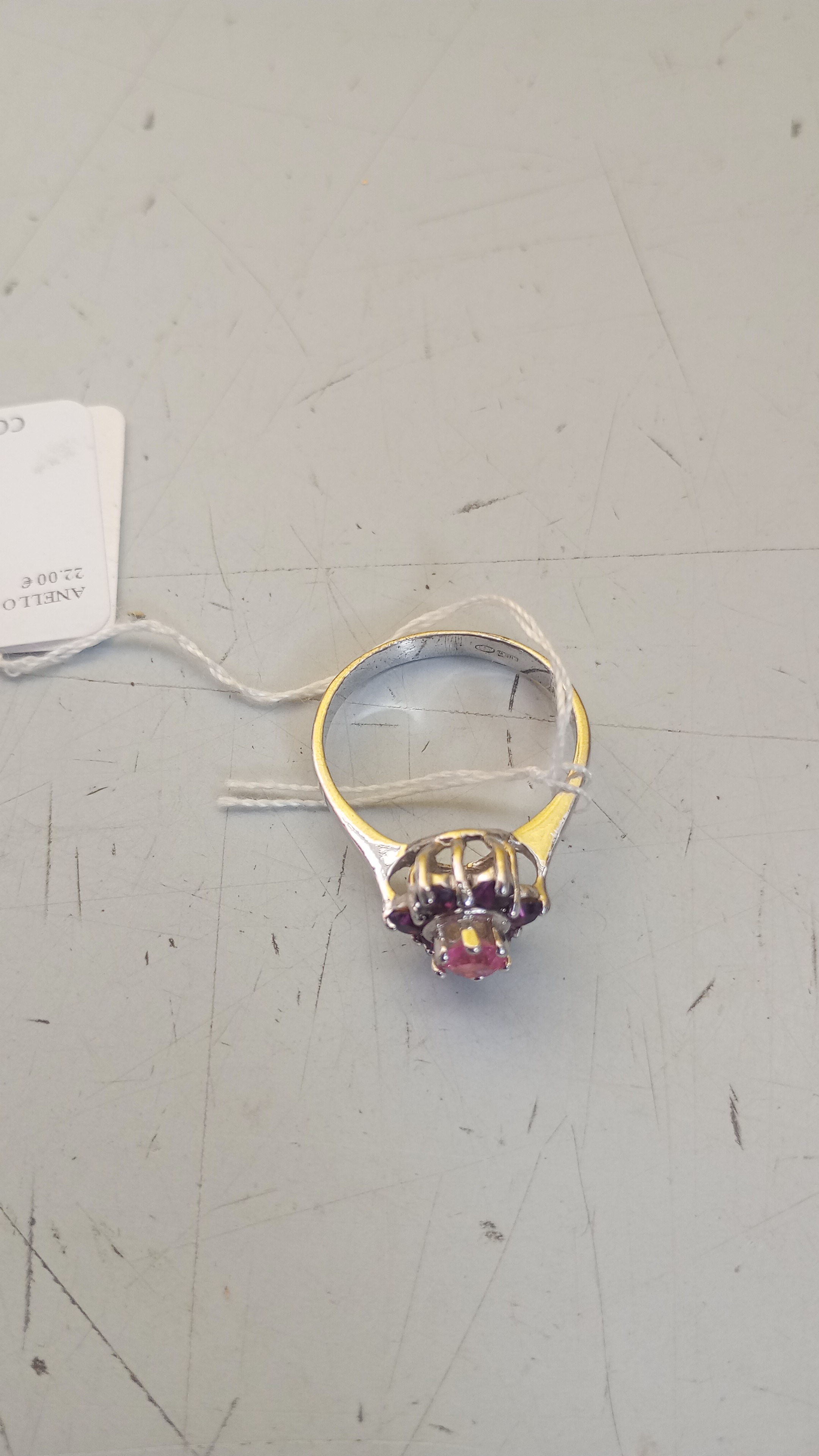 ANELLO AG CON BRILLANTE 