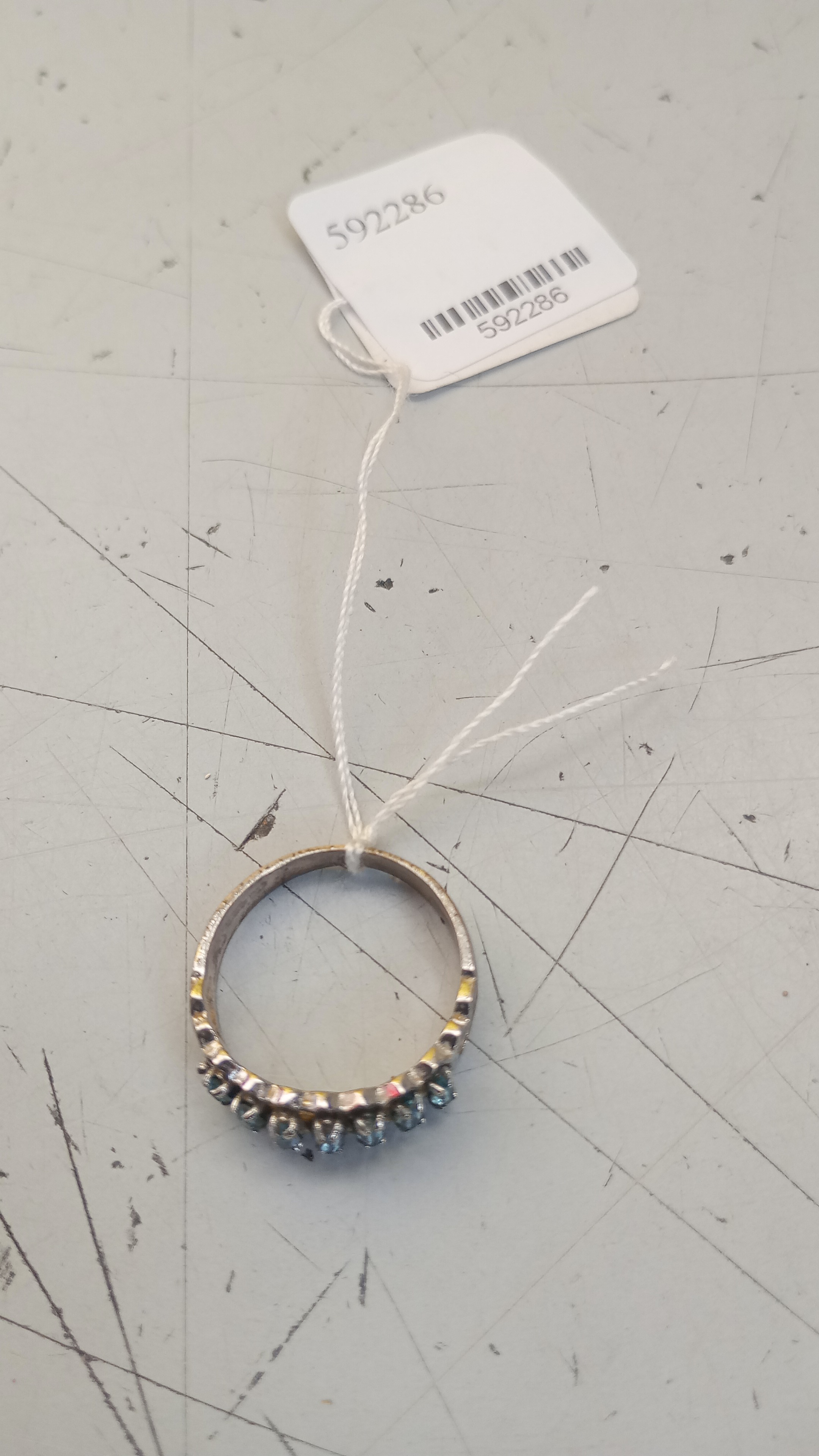 ANELLO AG CON BRILLANTE 