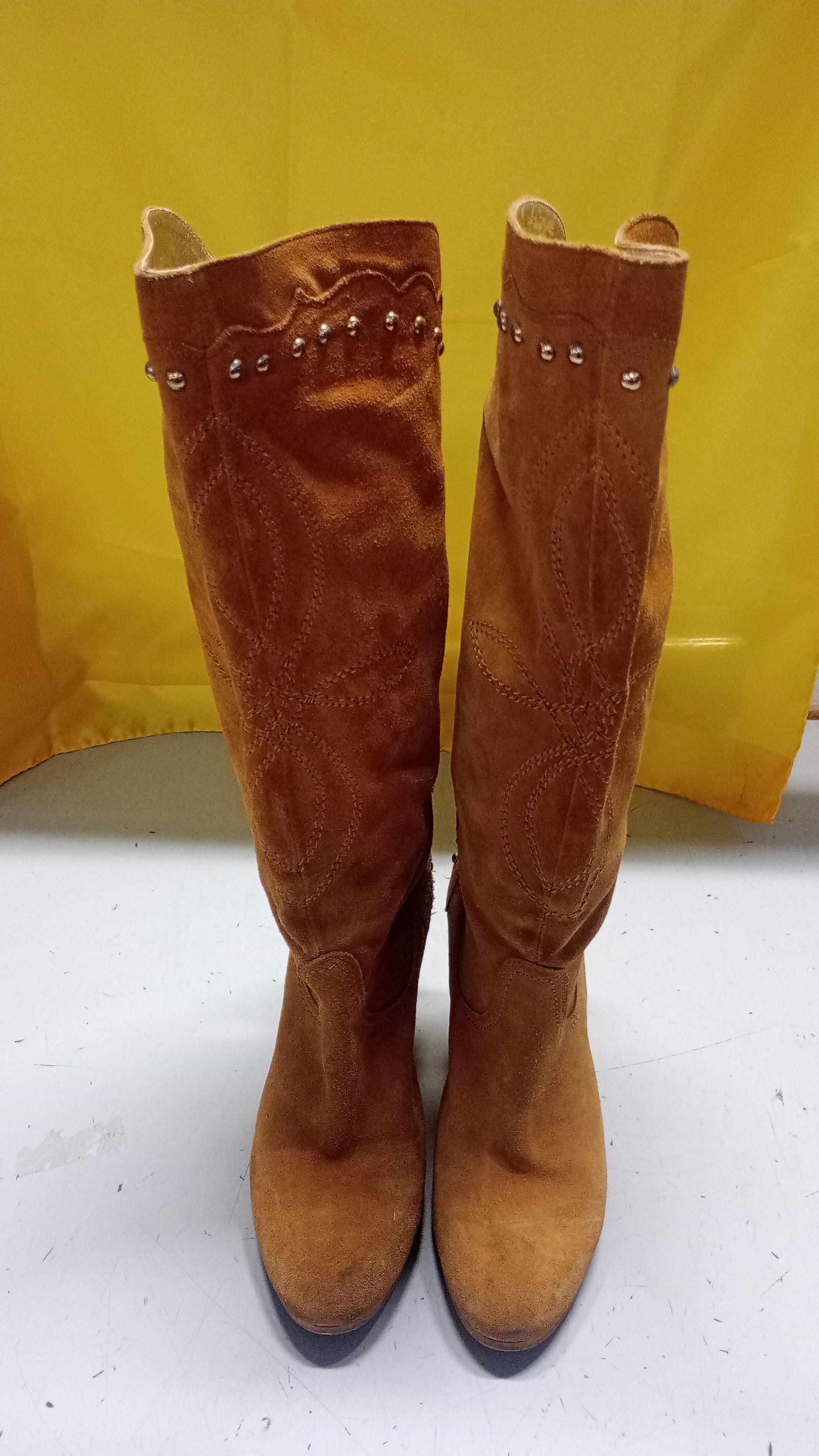 stiv. beige con le frange