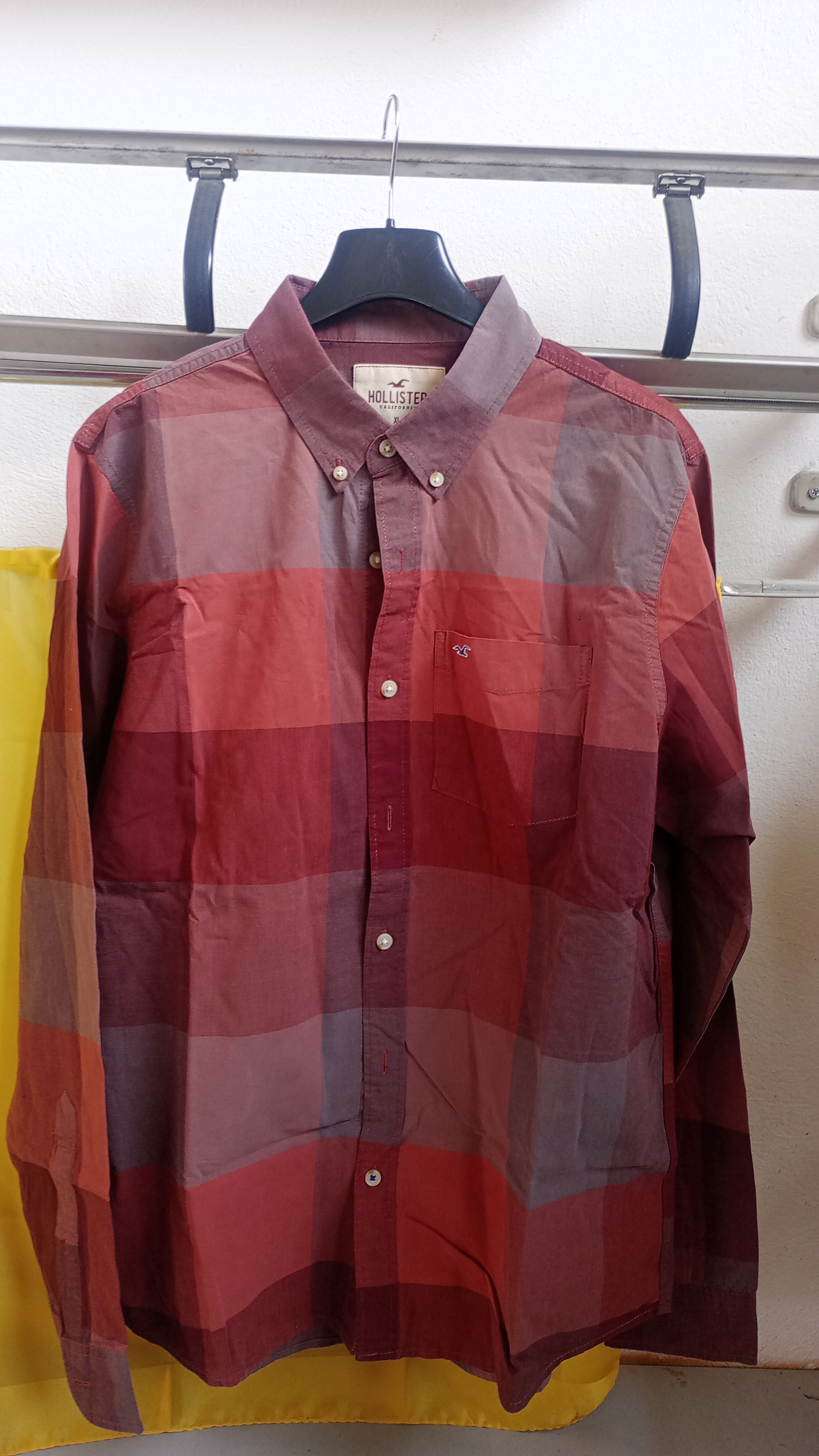 CAMICIA A QUADRI HOLLISTER