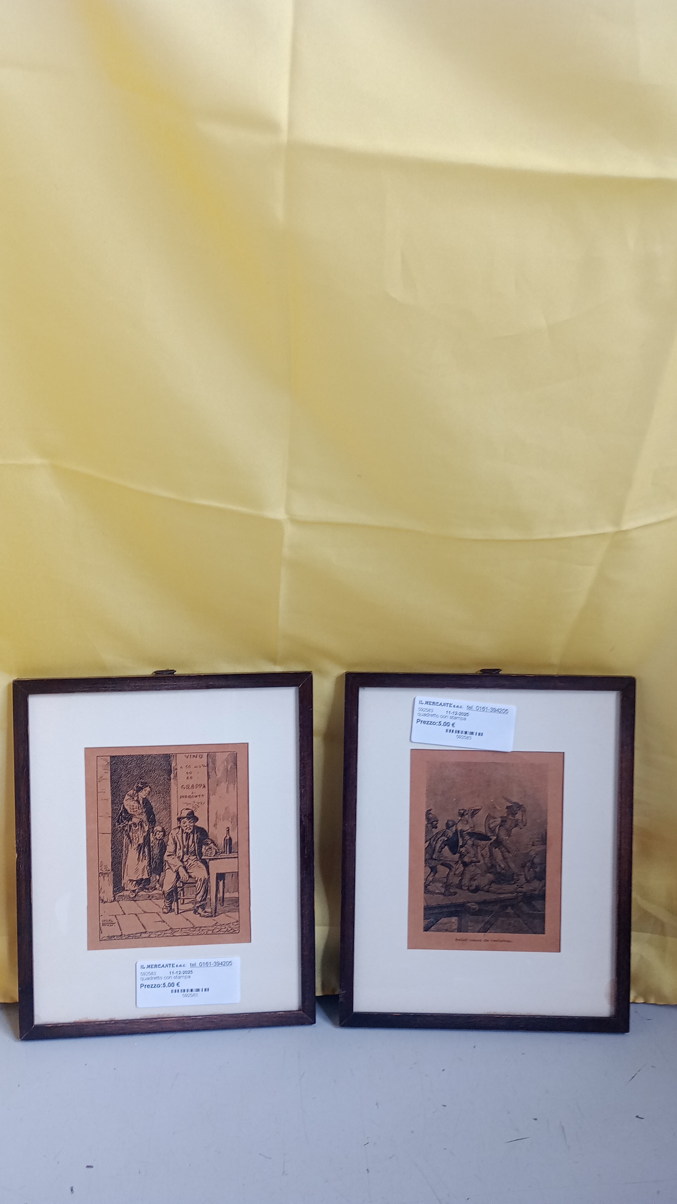 quadretto con stampa 