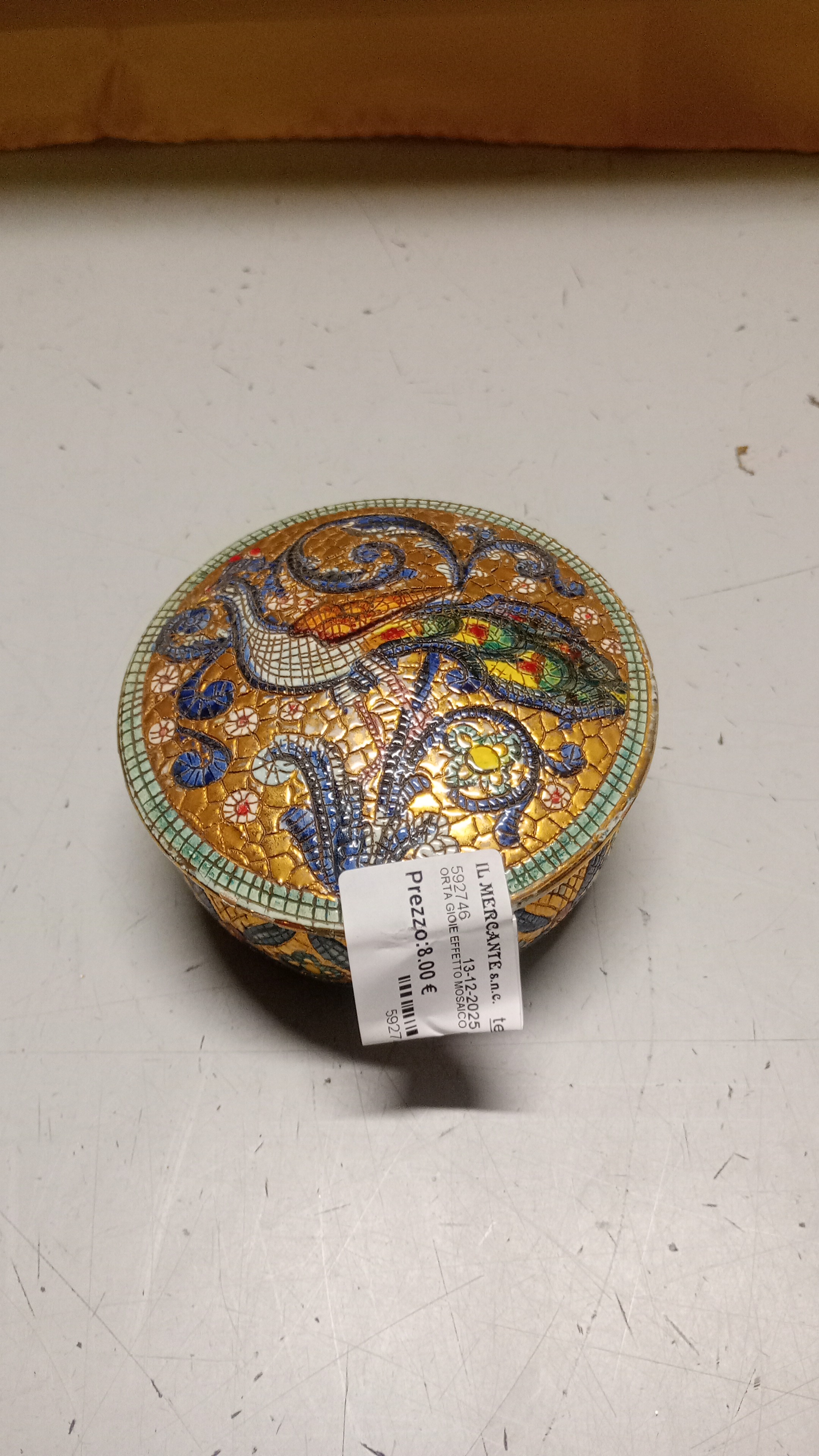 ORTA GIOIE EFFETTO MOSAICO RAVENNA sbeccature nei bordi