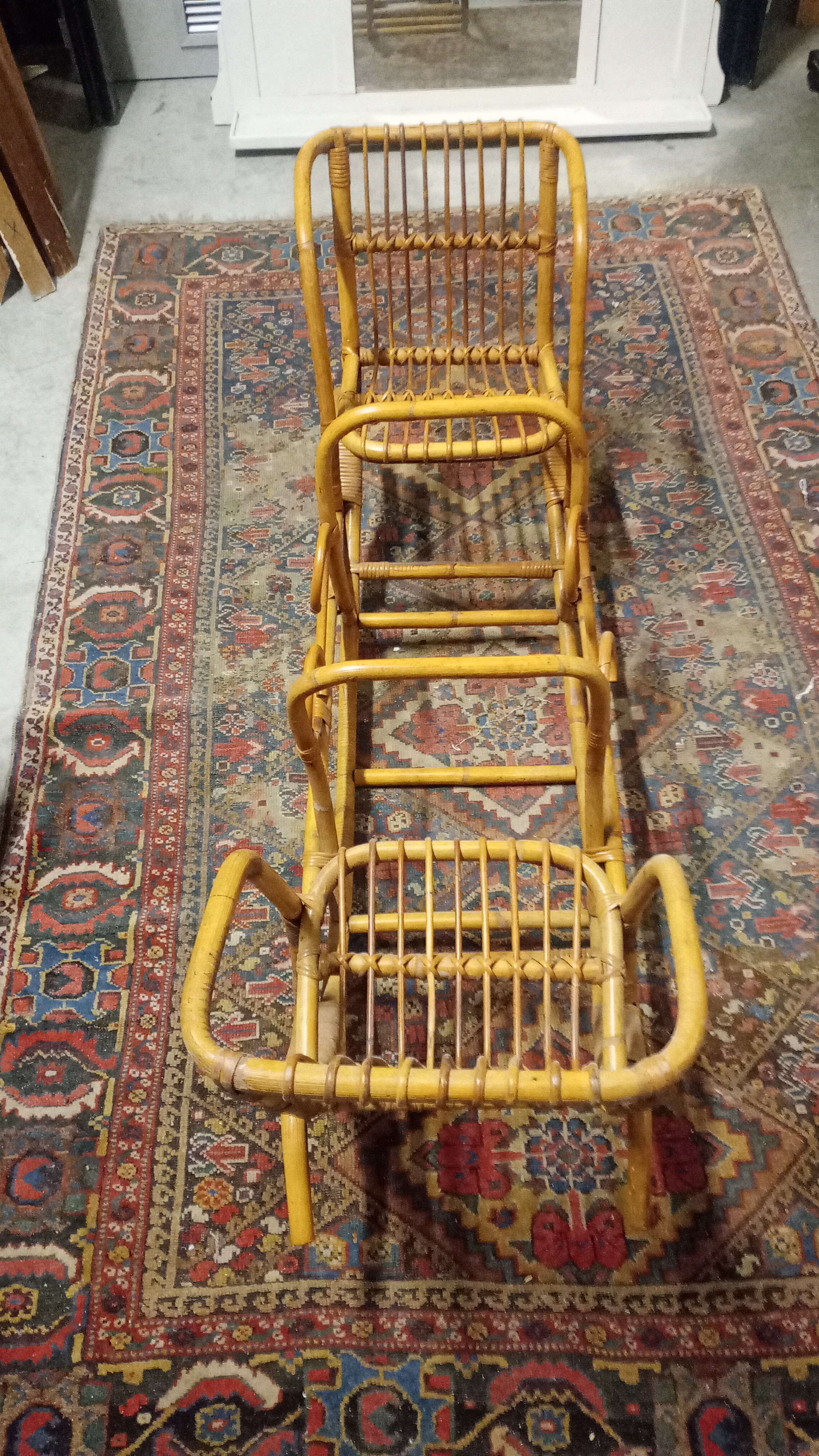 GIOSTRA DONDOLO IN VIMINI BAMBINI