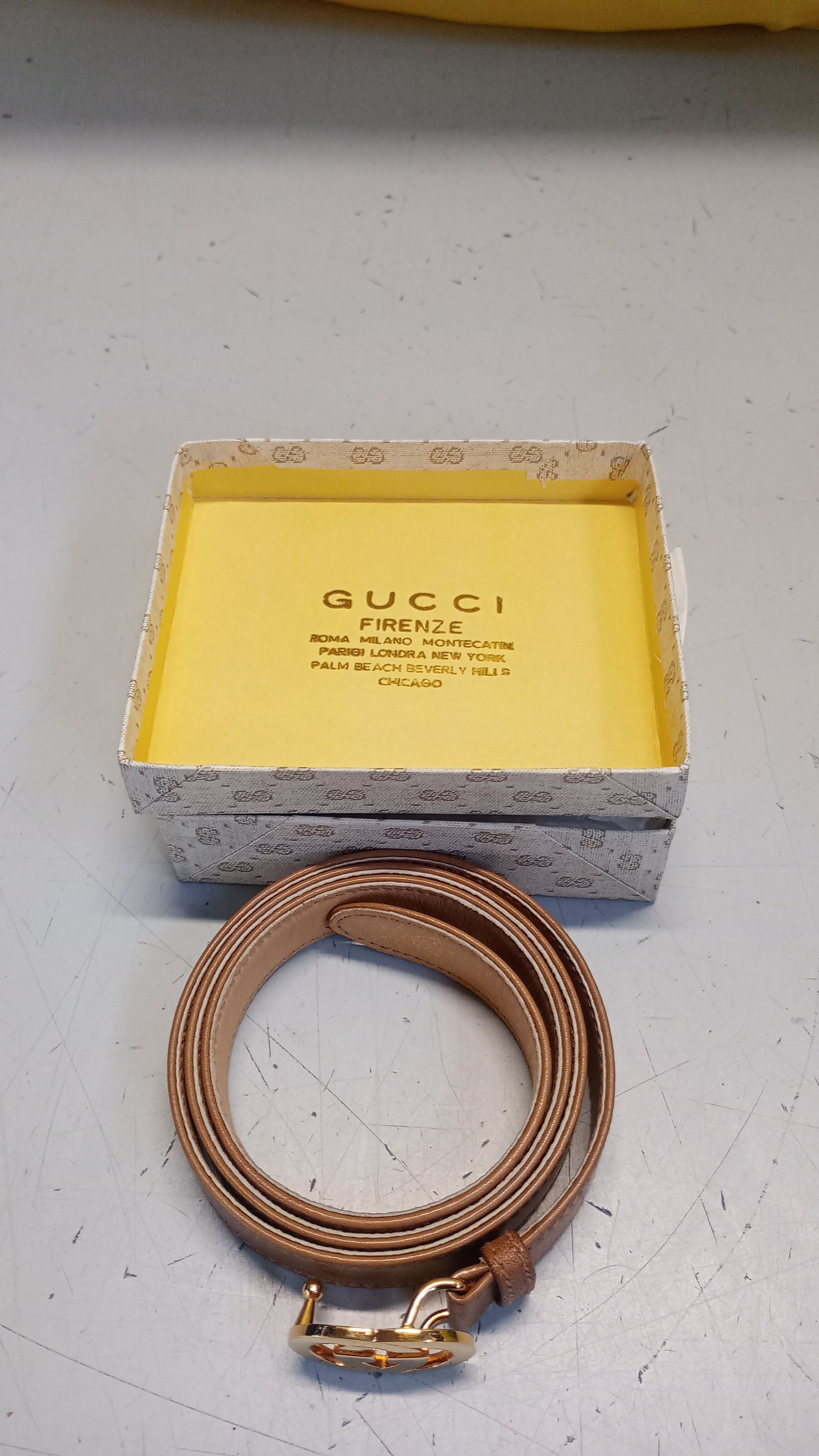 CINTURA GUCCI ANNI 70