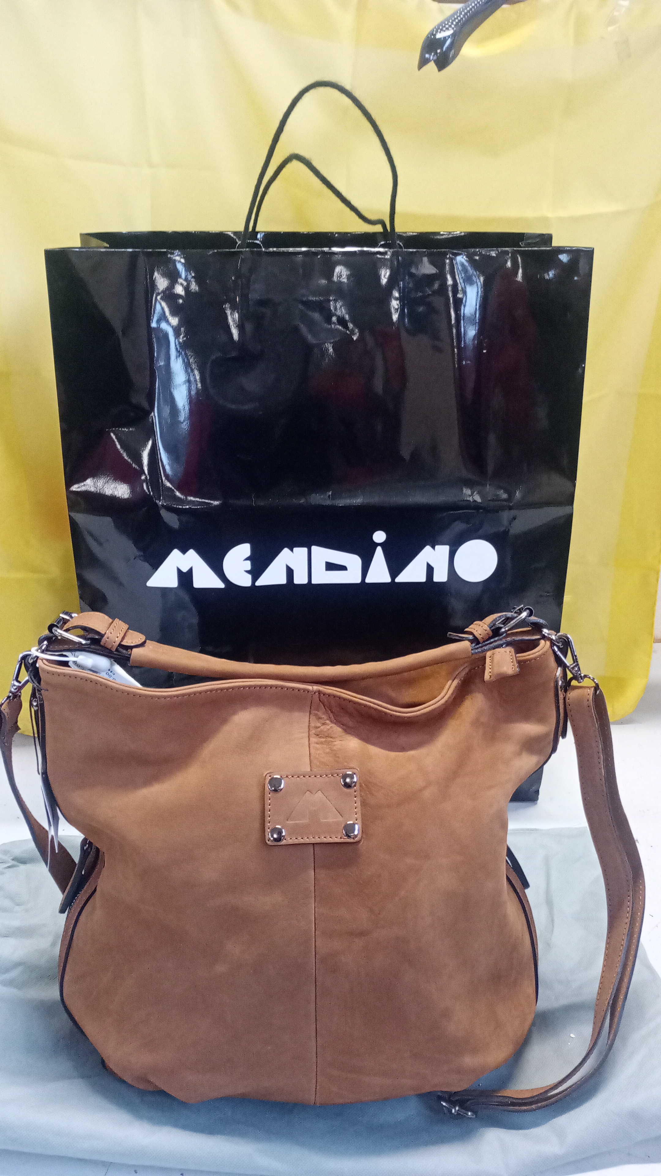 borsa in pelle MENDINO