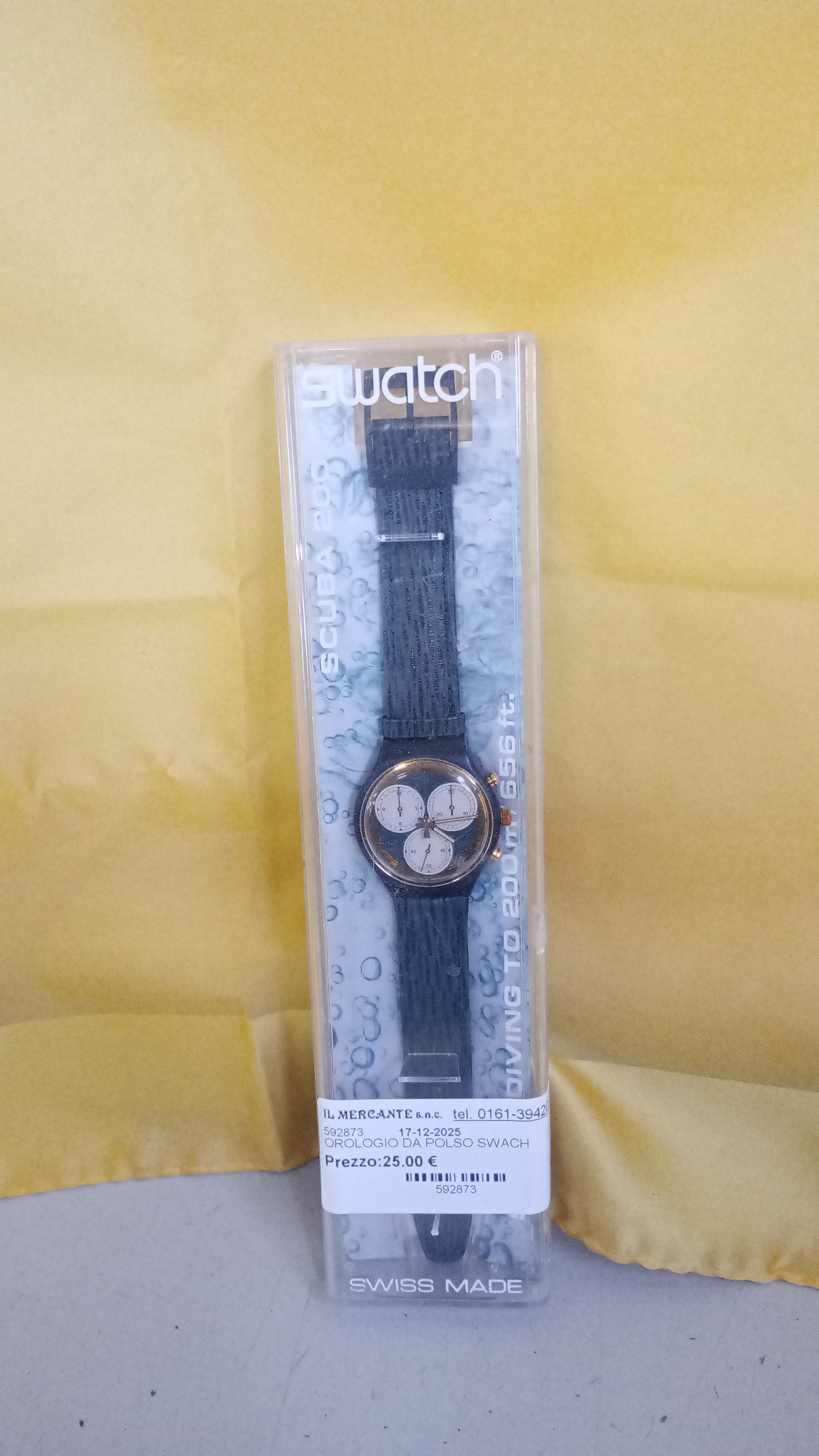 OROLOGIO DA POLSO SWACH