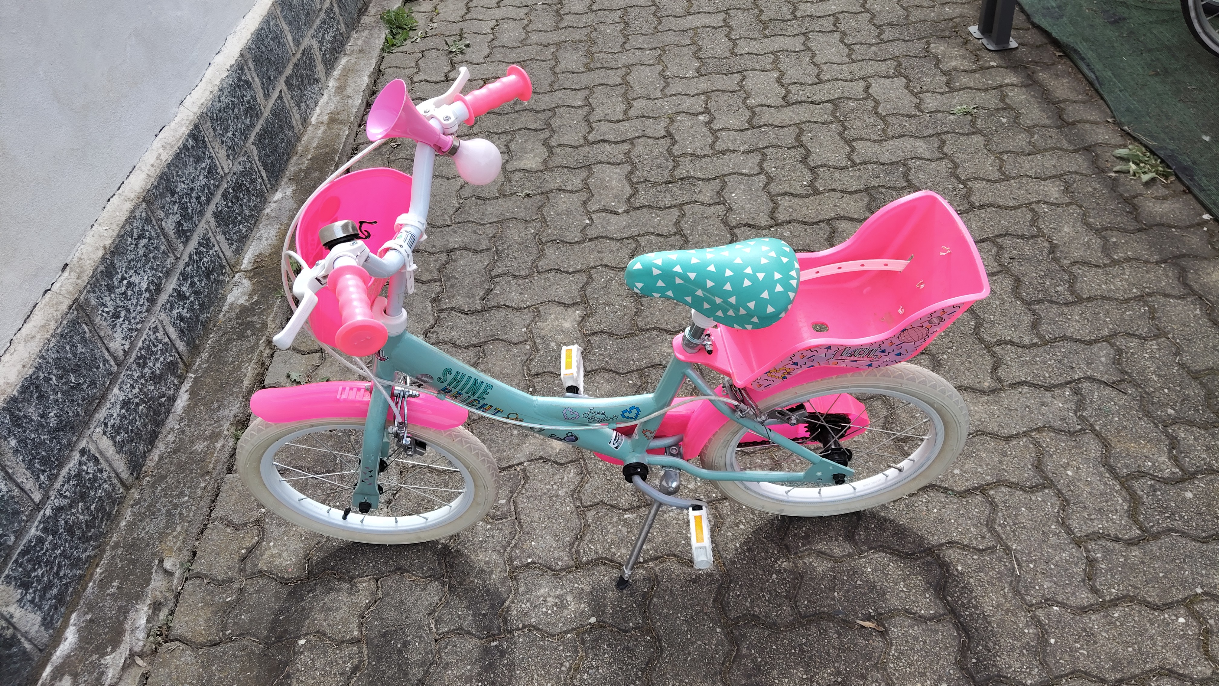 BICICLETTA CON ROTELLE
