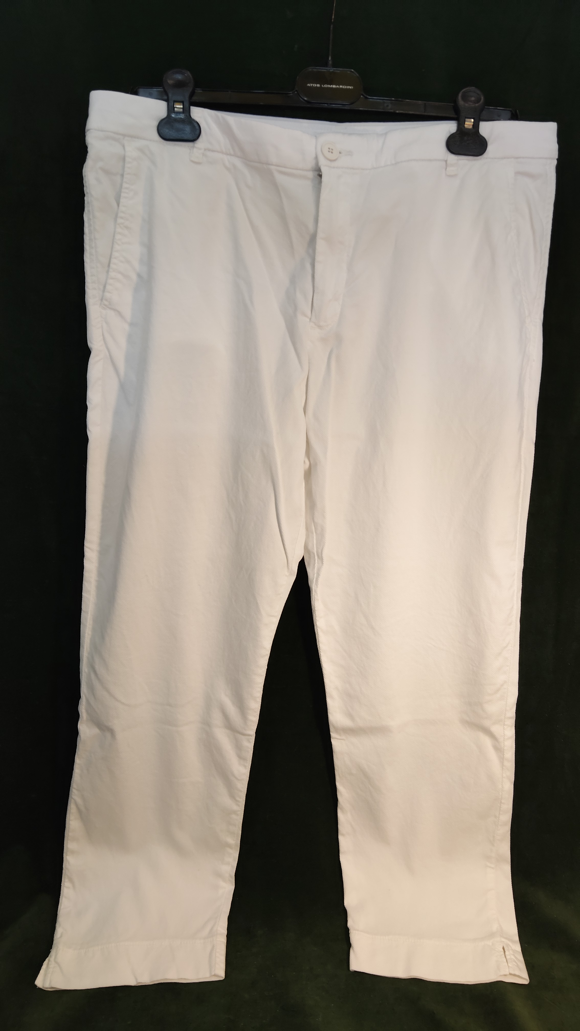 pant. bianco BENETTON tg.46