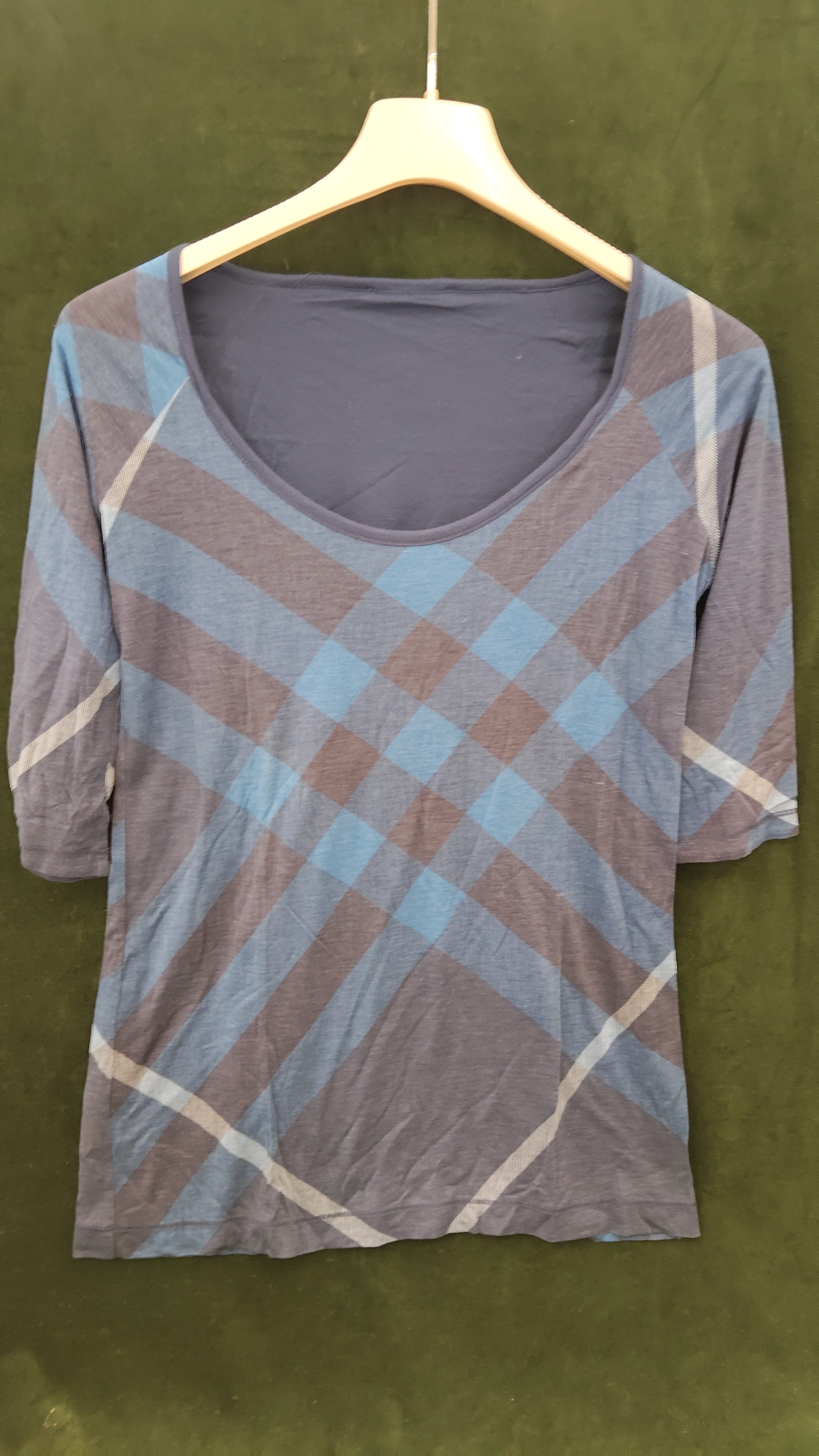  Maglia blu Burberry perfetto