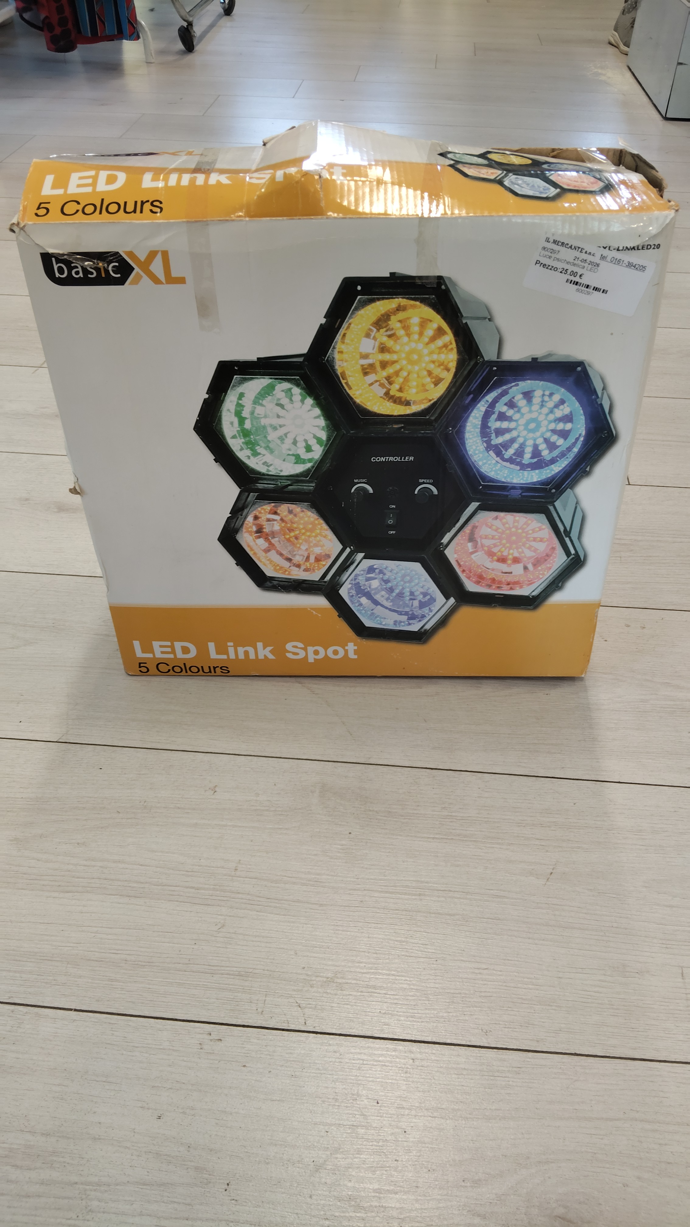  Luce psichedelica LED