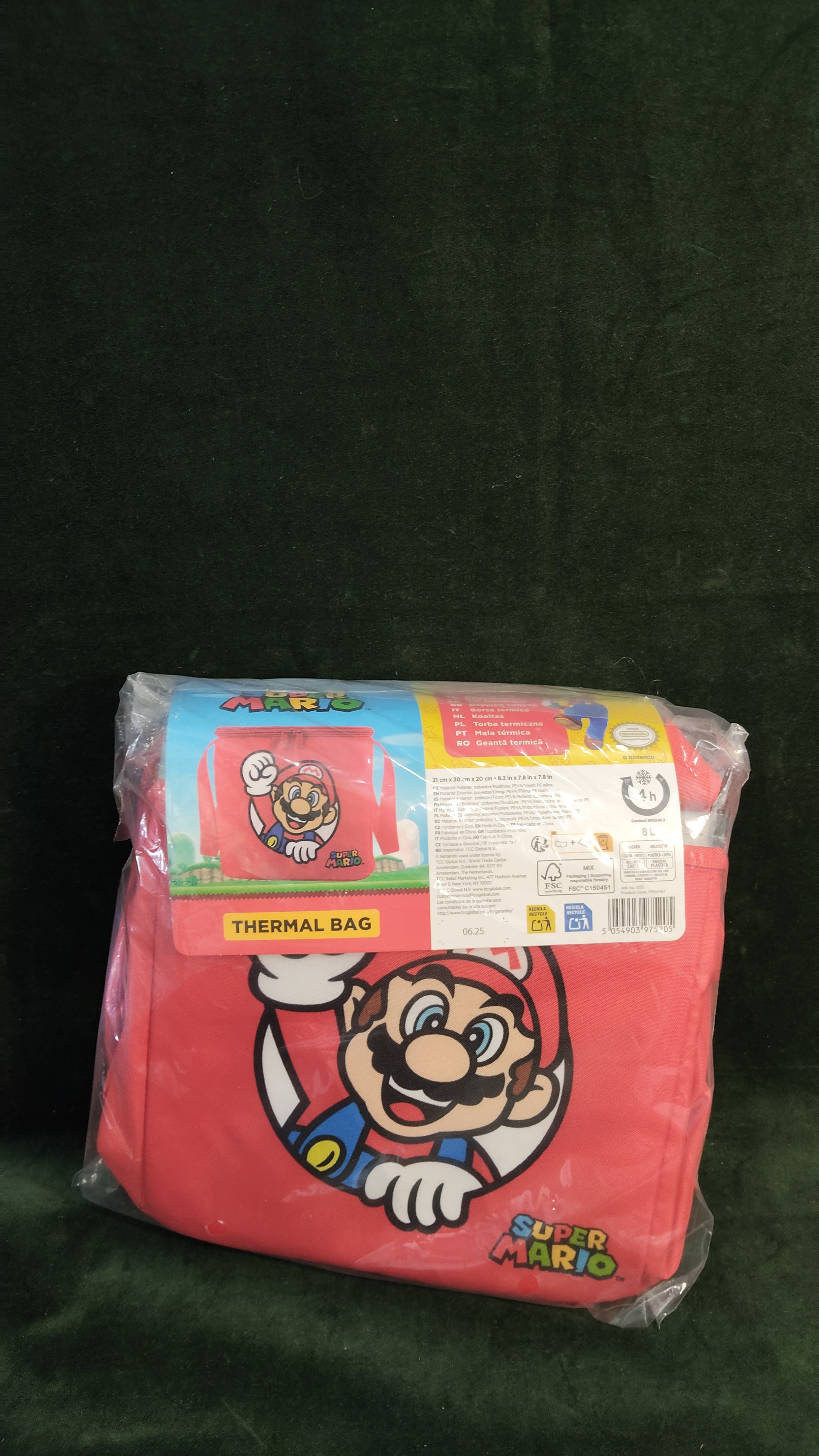 borsa frigo SUPER MARIO