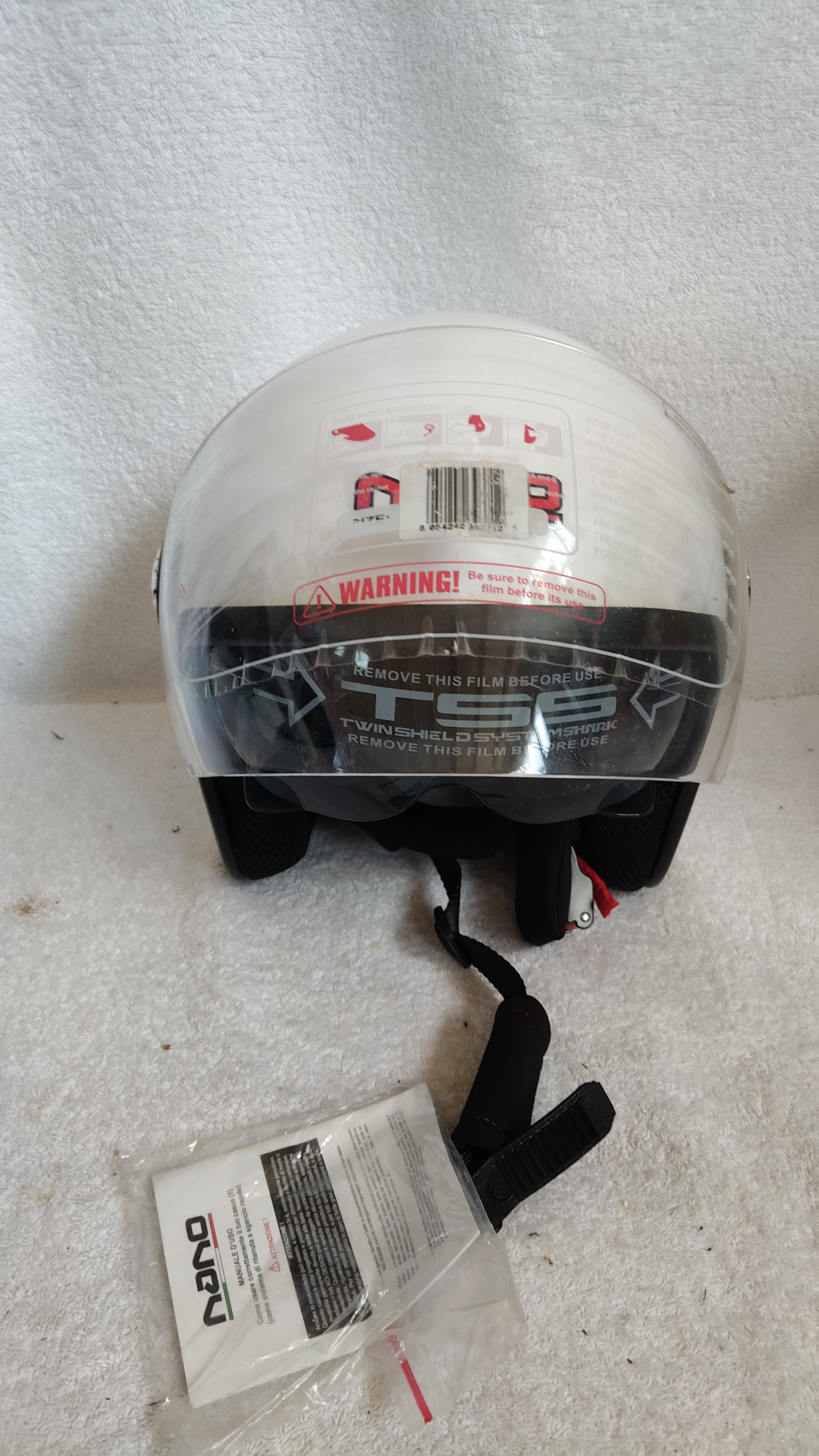CASCO A JET BIANCO NONO 