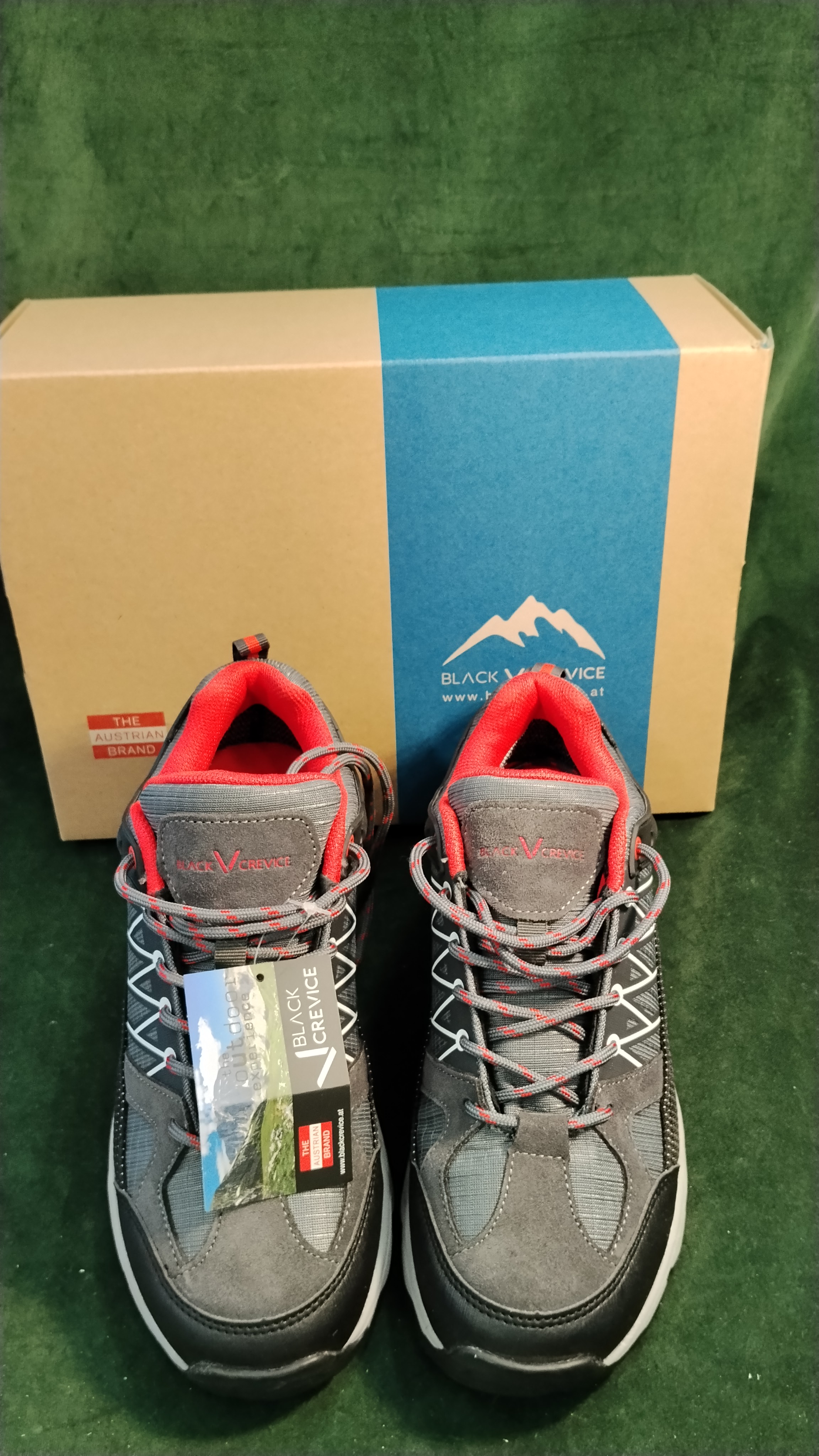 BLACK CREVICE scarpe nere n.40