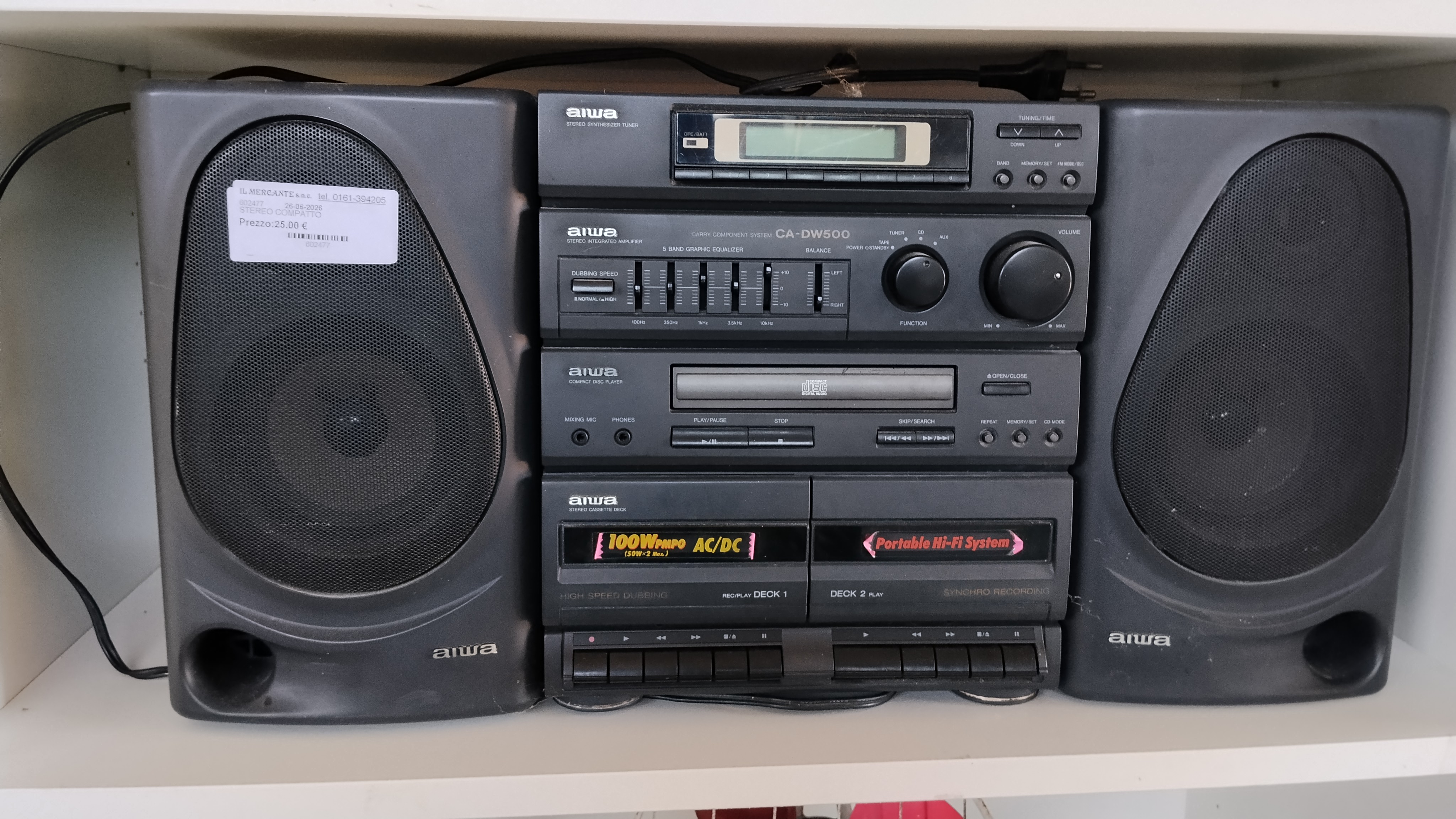 STEREO COMPATTO