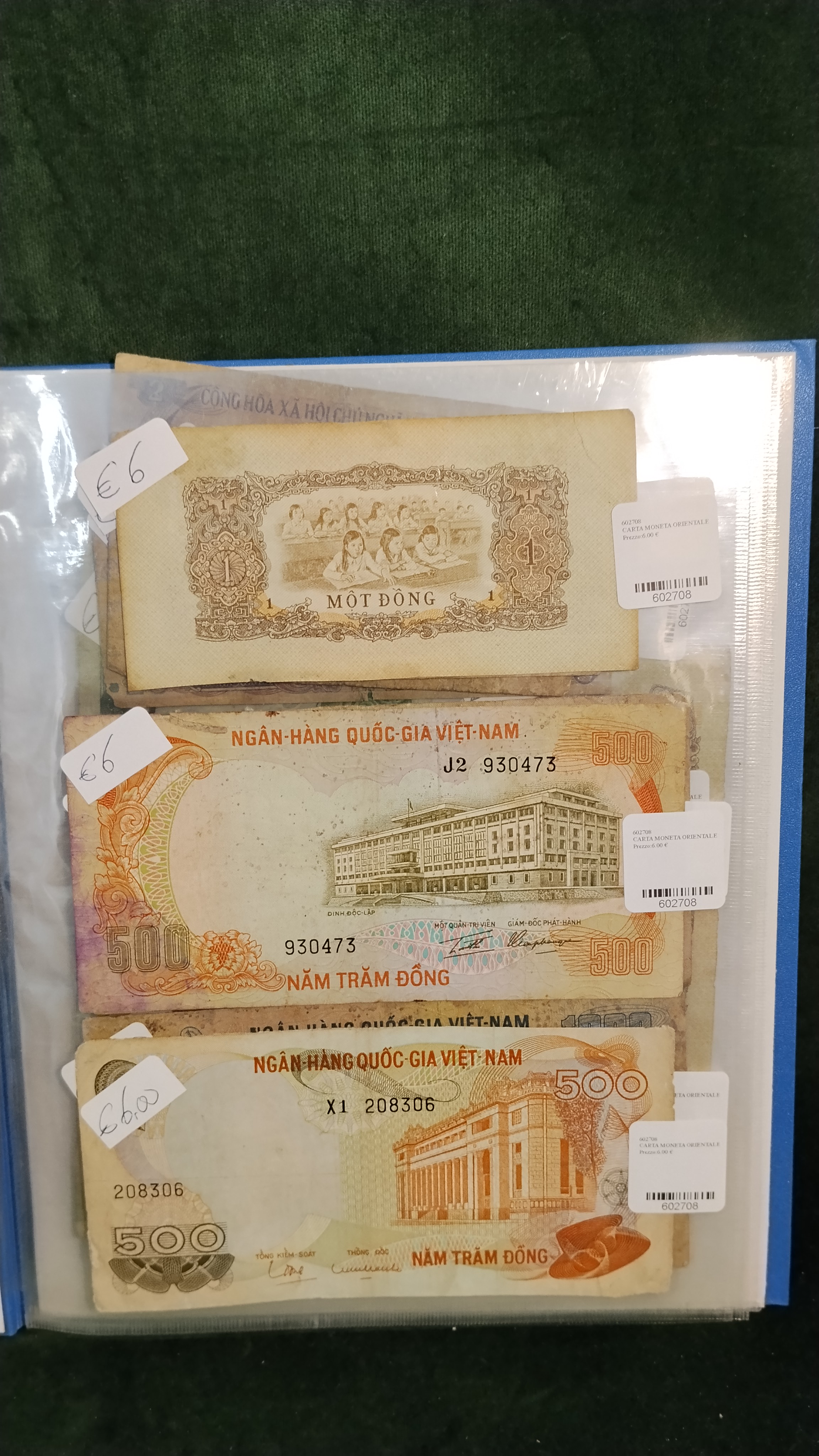 CARTA MONETA ORIENTALE