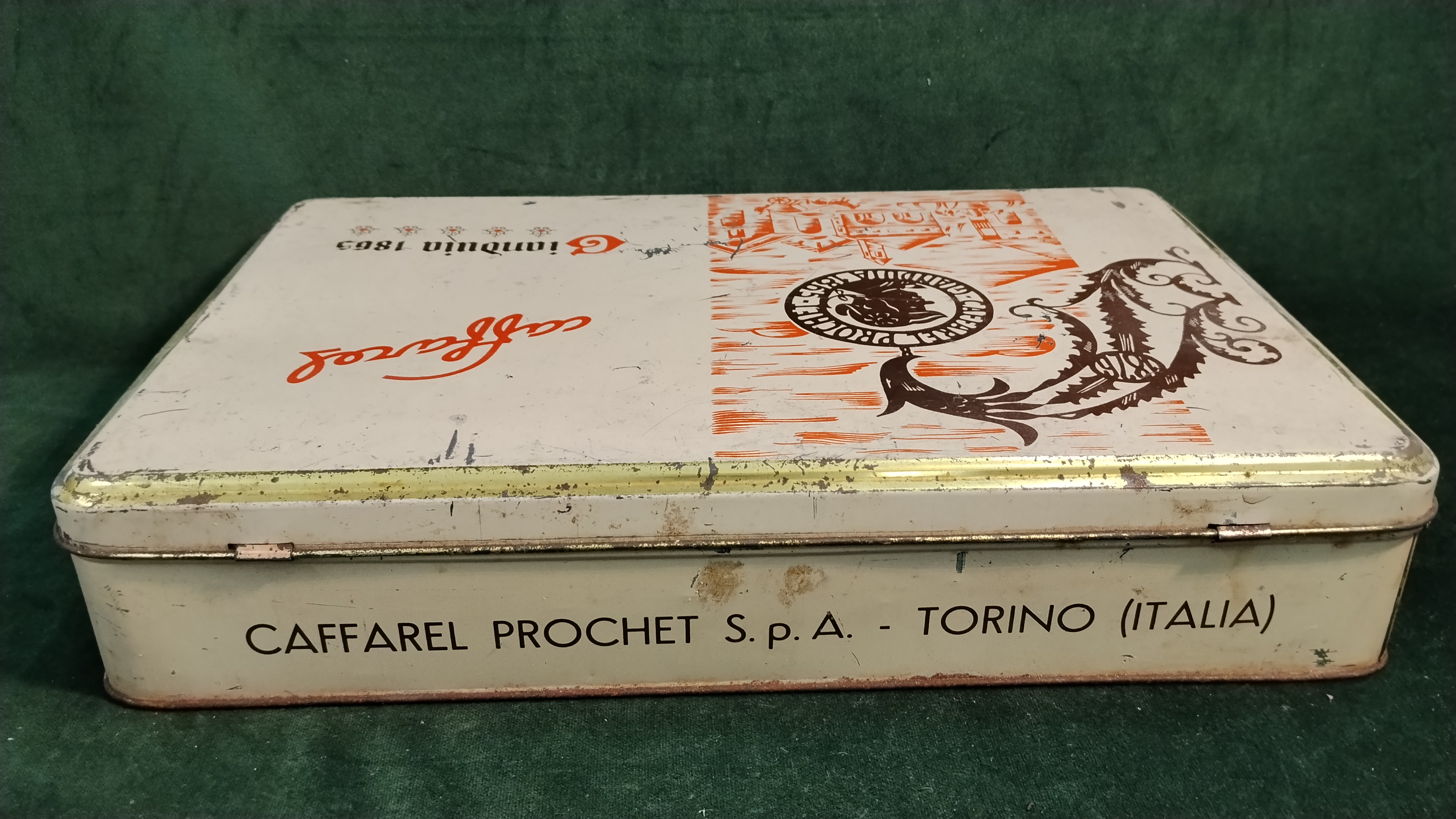 CAFFAREL Gianduia 1865 scatola in latta