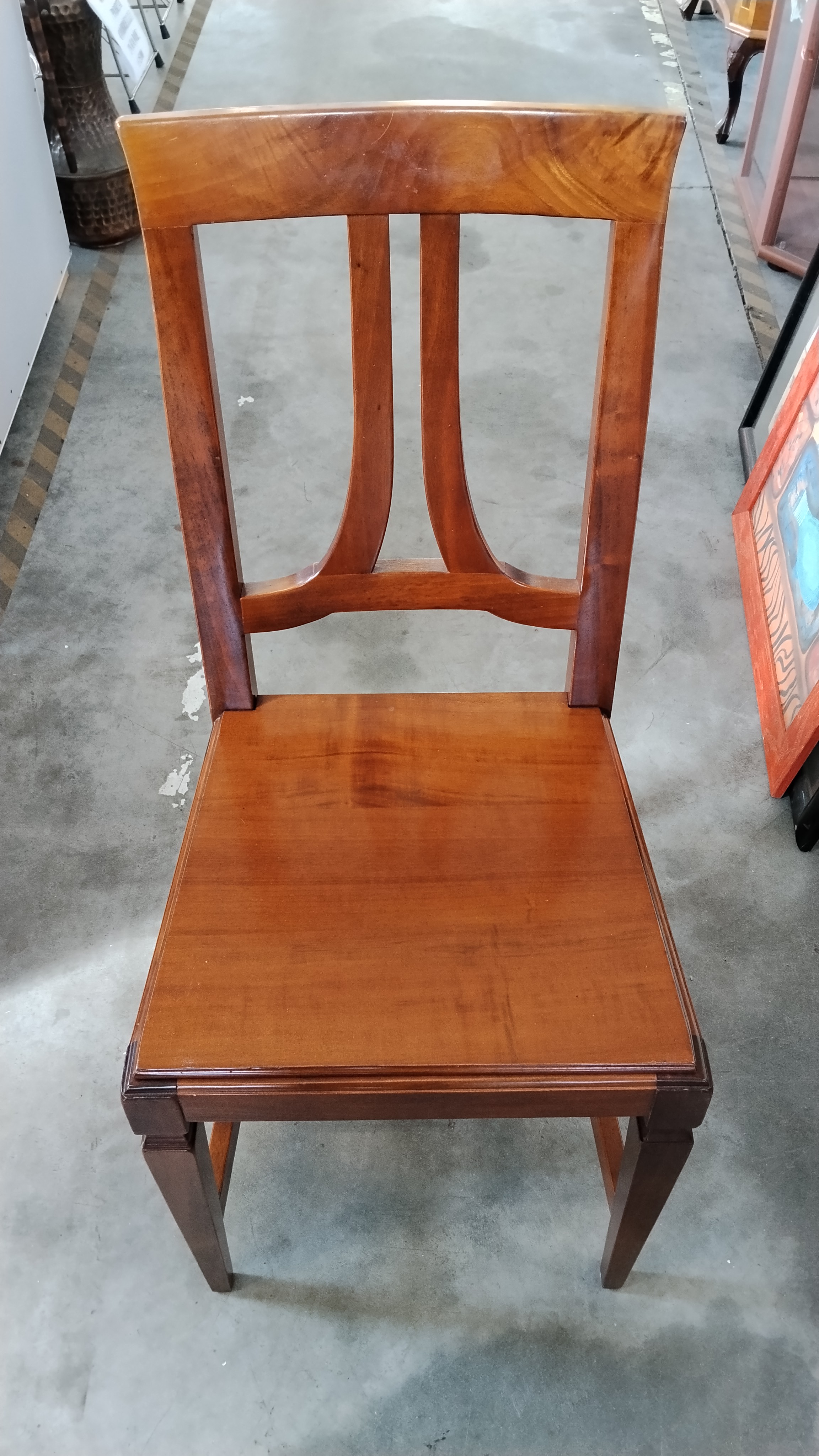 4 SEDIE SDUTA IN LEGNO