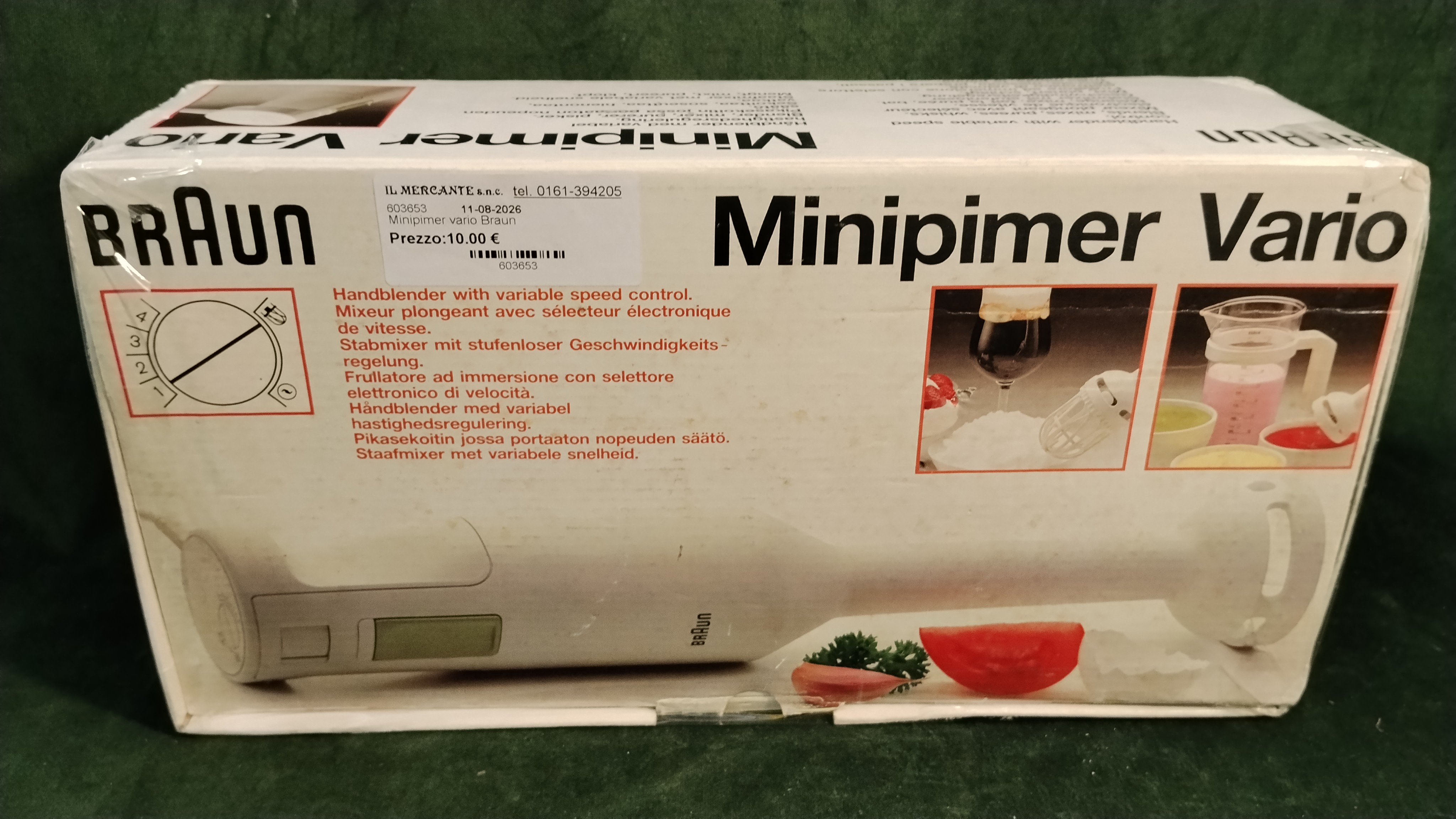 Minipimer vario Braun