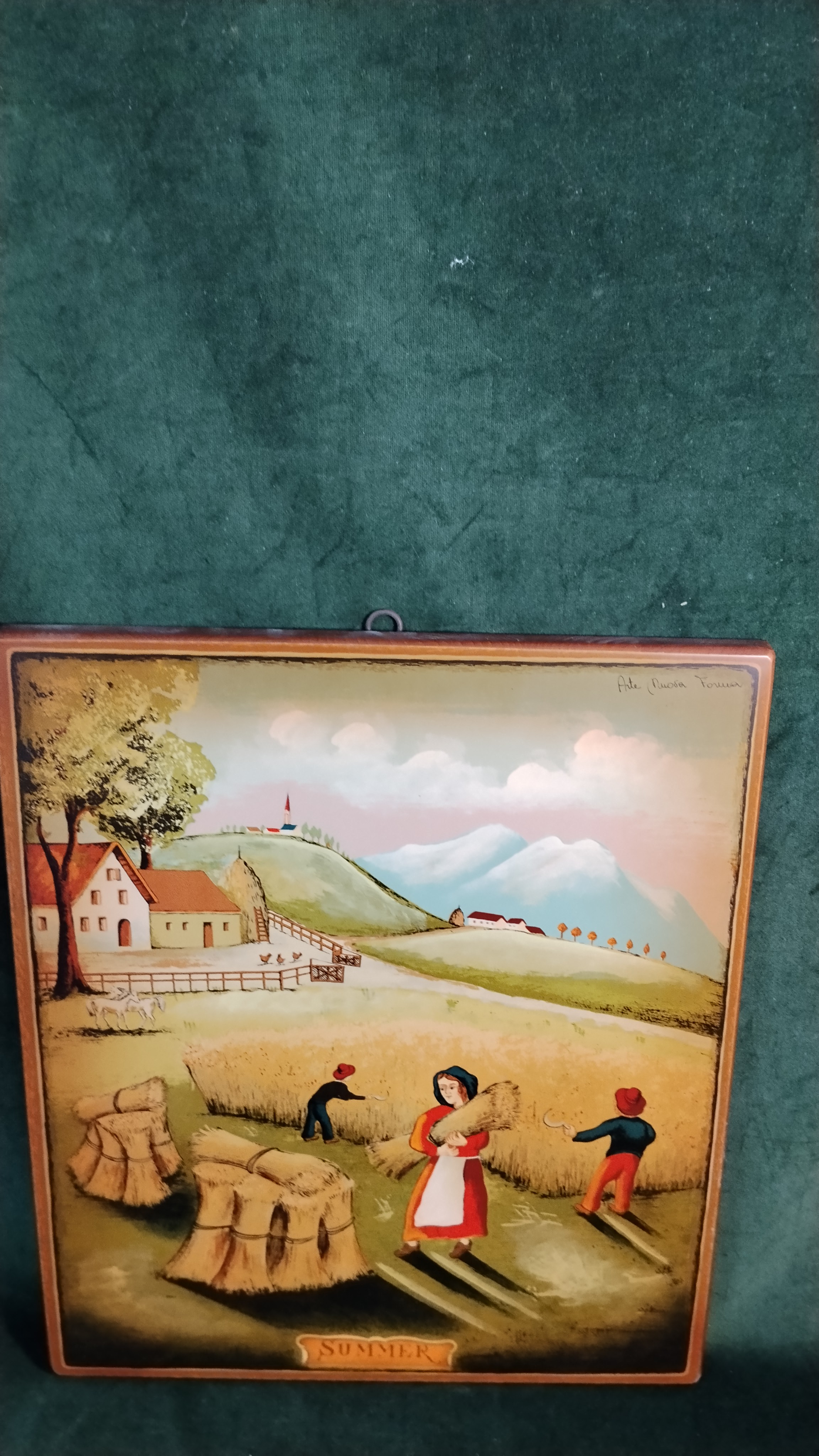 quadro in legno STAGIONI