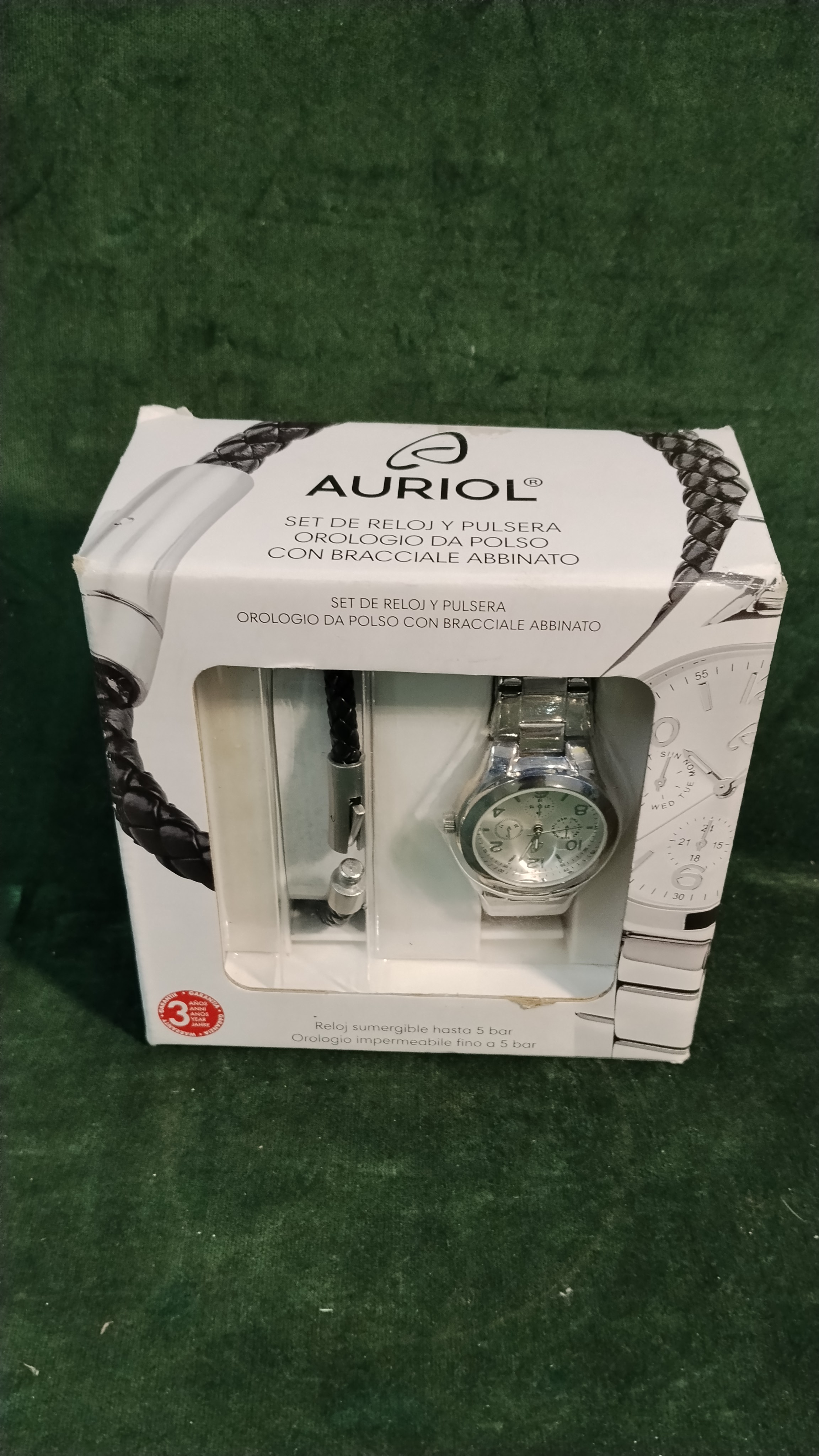 OROLOGIO CON BRACCIALE AURIOL