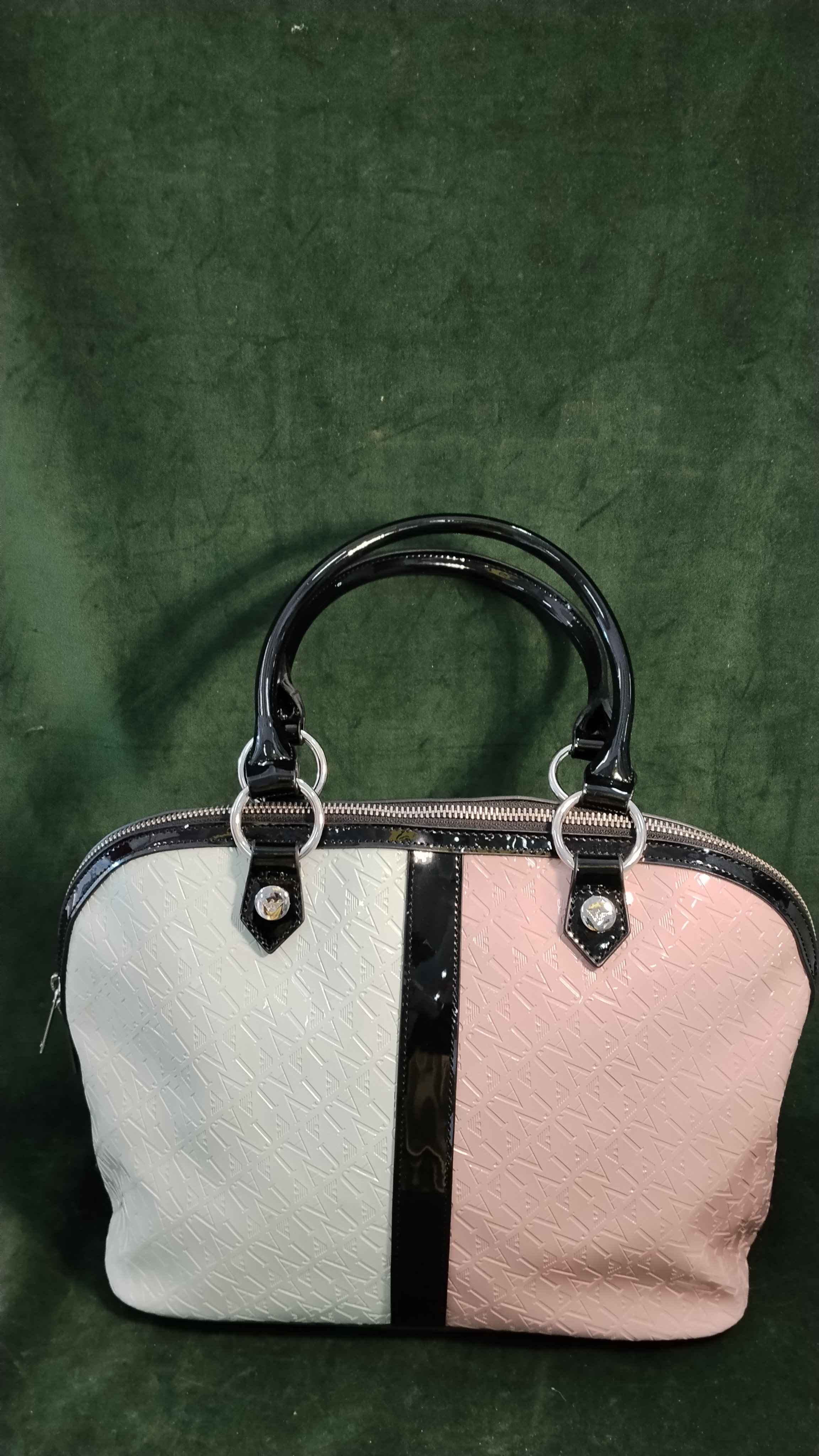 ARMANI borsa bicolore