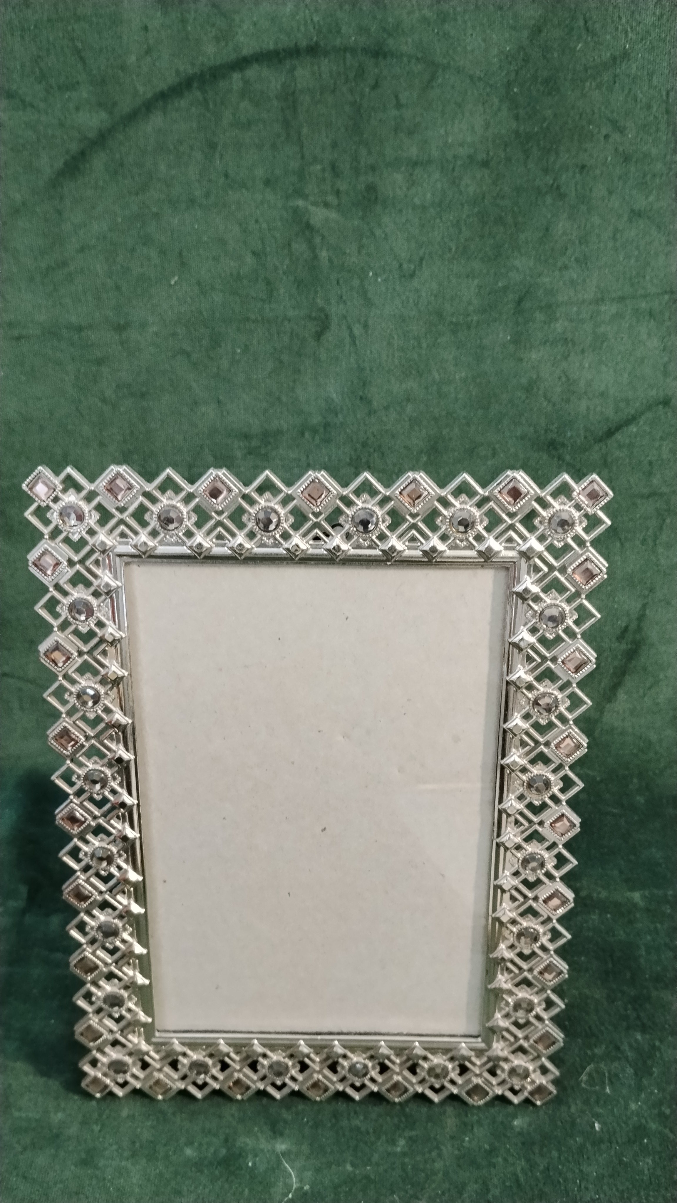 porta foto con strass