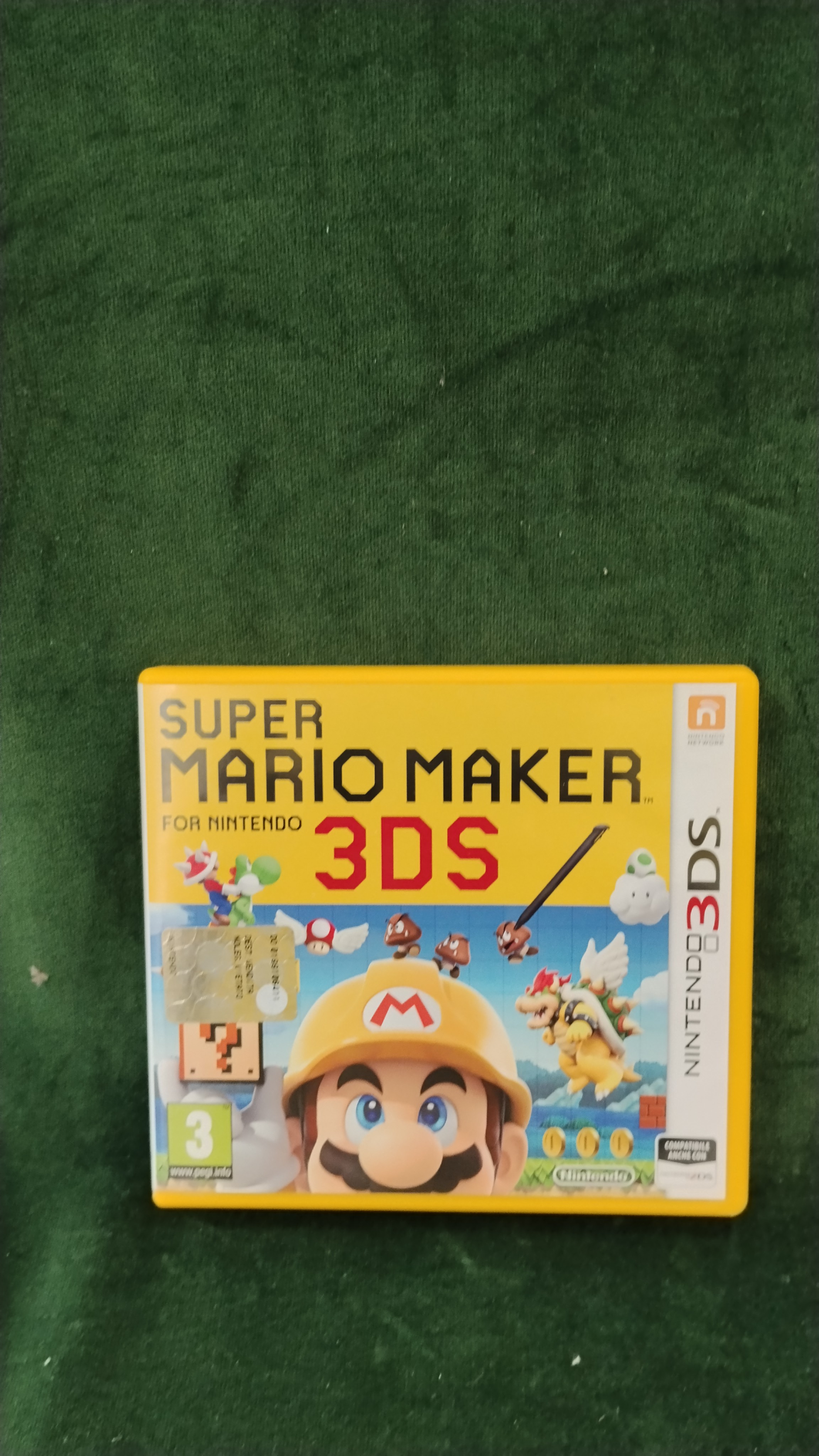SUPER MARIO MAKER 3DS  nintendo 3DS