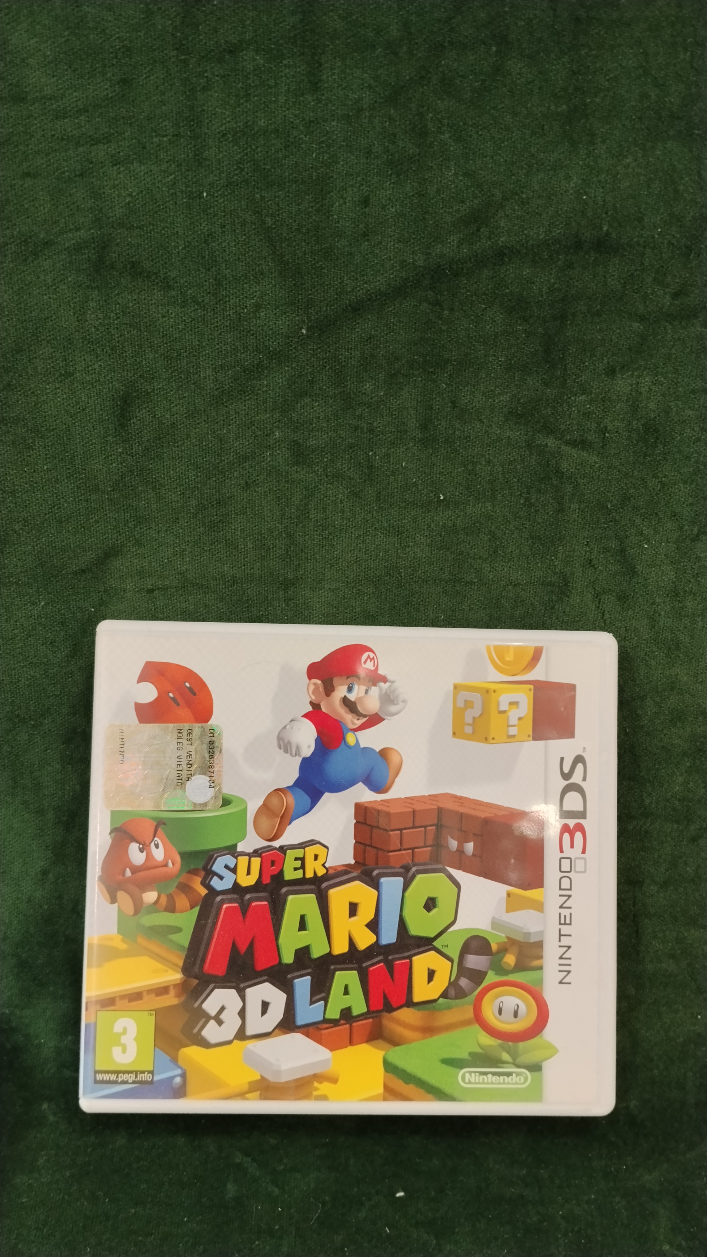 SUPER MARIO 3D LAND nintendo 3DS