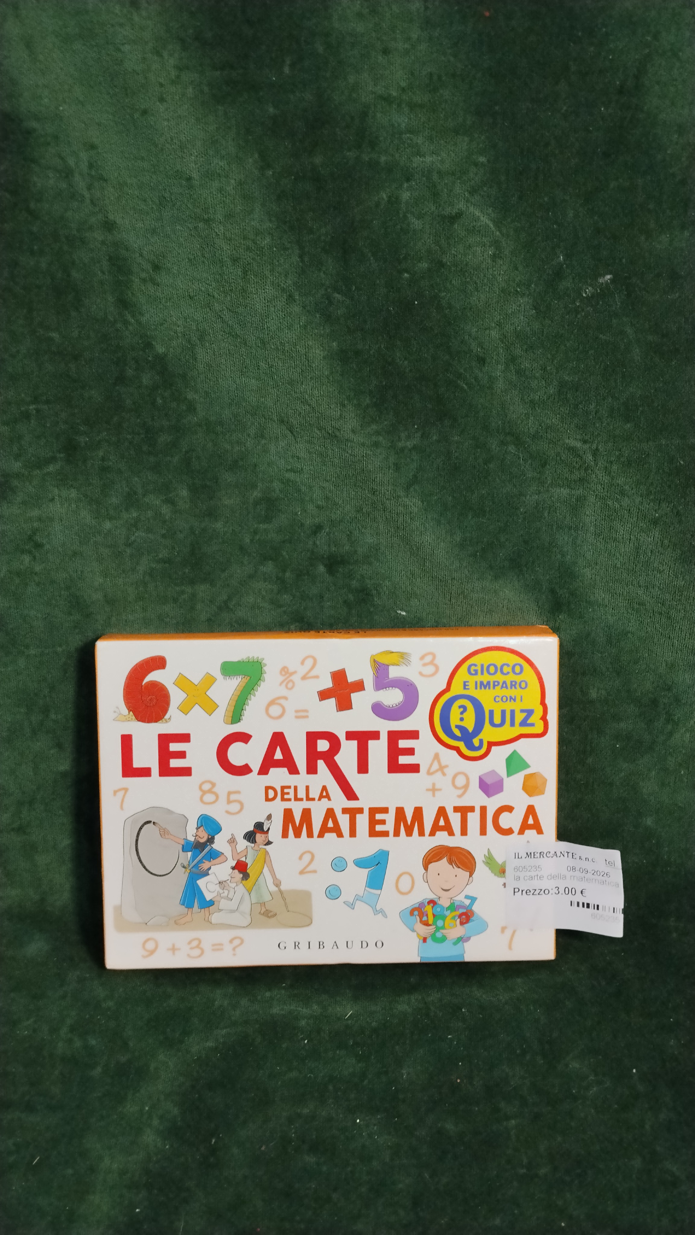 la carte della matematica