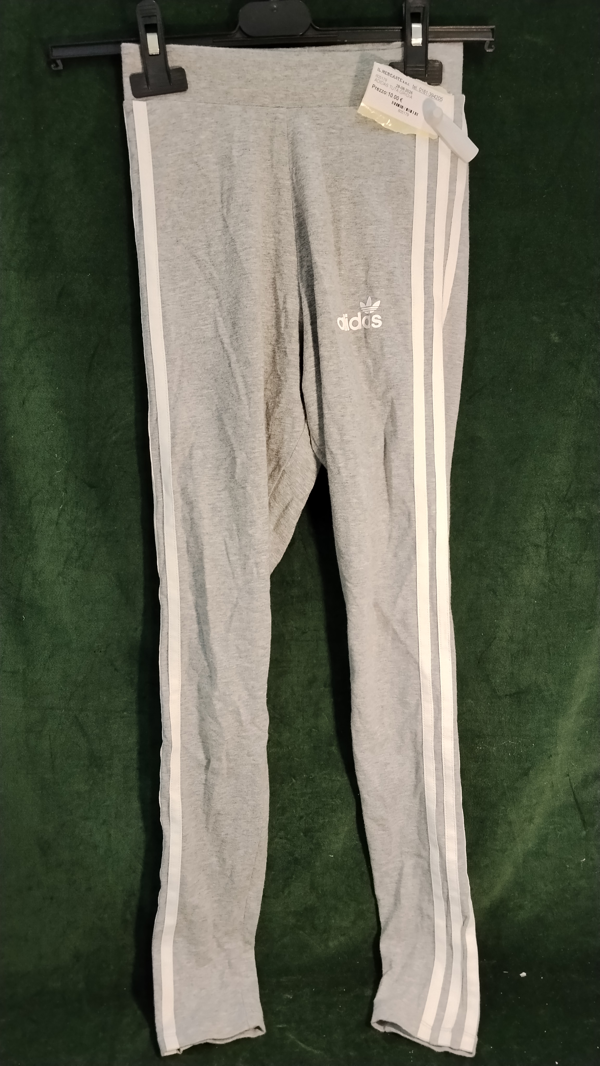ADIDAS TUTA GRIGIA